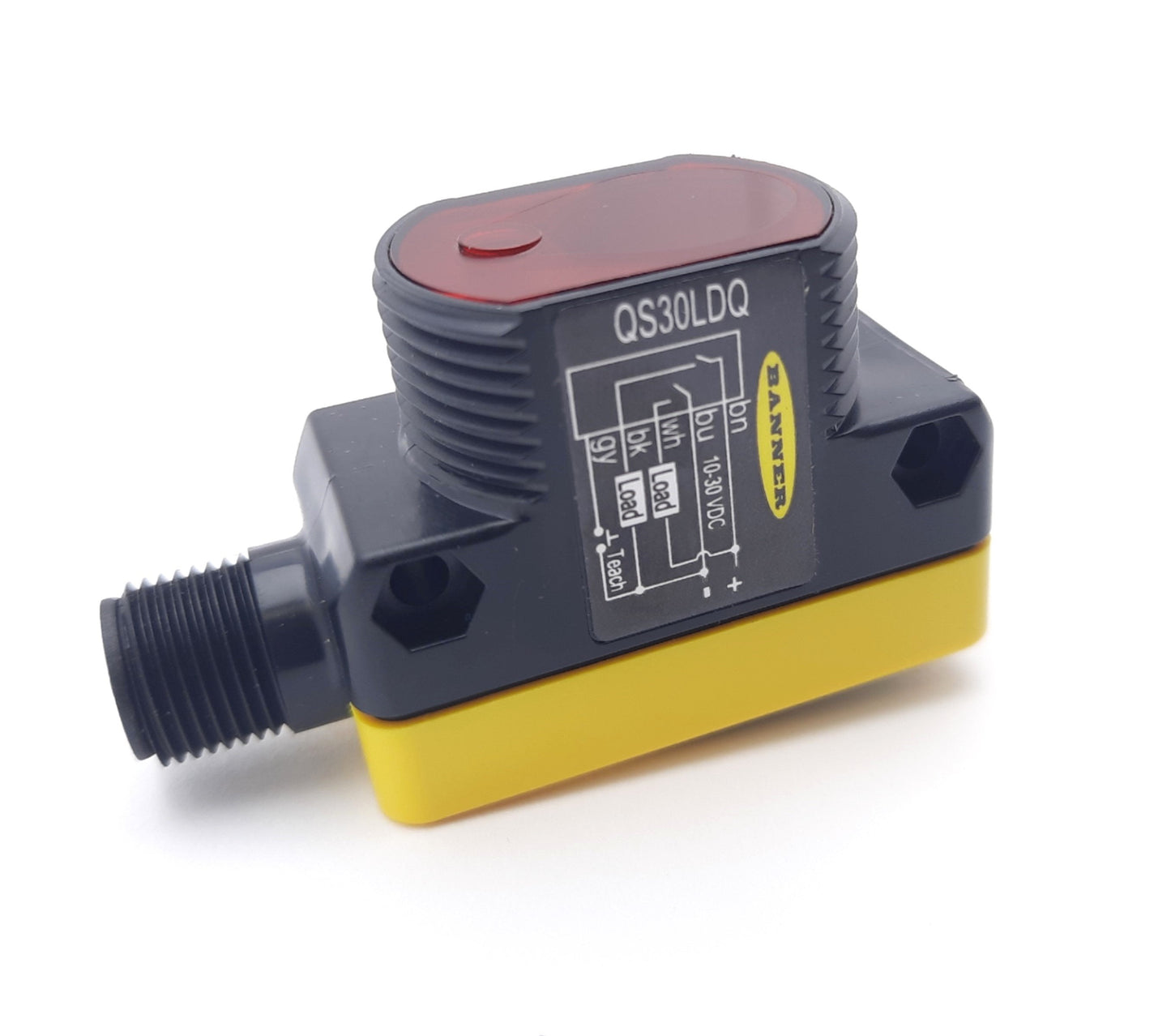 New Banner QS30LDQ Photoelectric Sensor Laser Diffuse, Range 400mm 10-30VDC NPN/PNP
