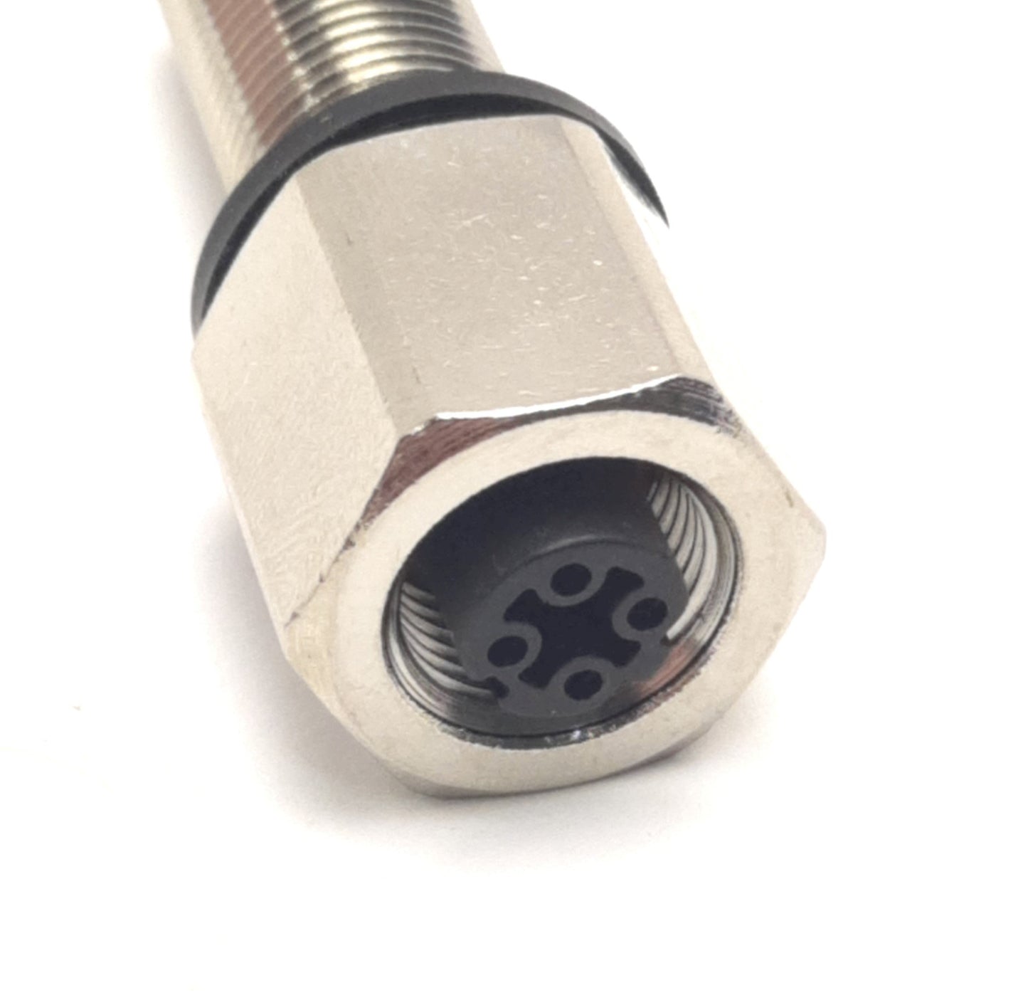 New – Open box Turck FKDFSD44/M12 / U2-19453 Ethernet Receptacle M12 4-Pin M/F, 150V 4A