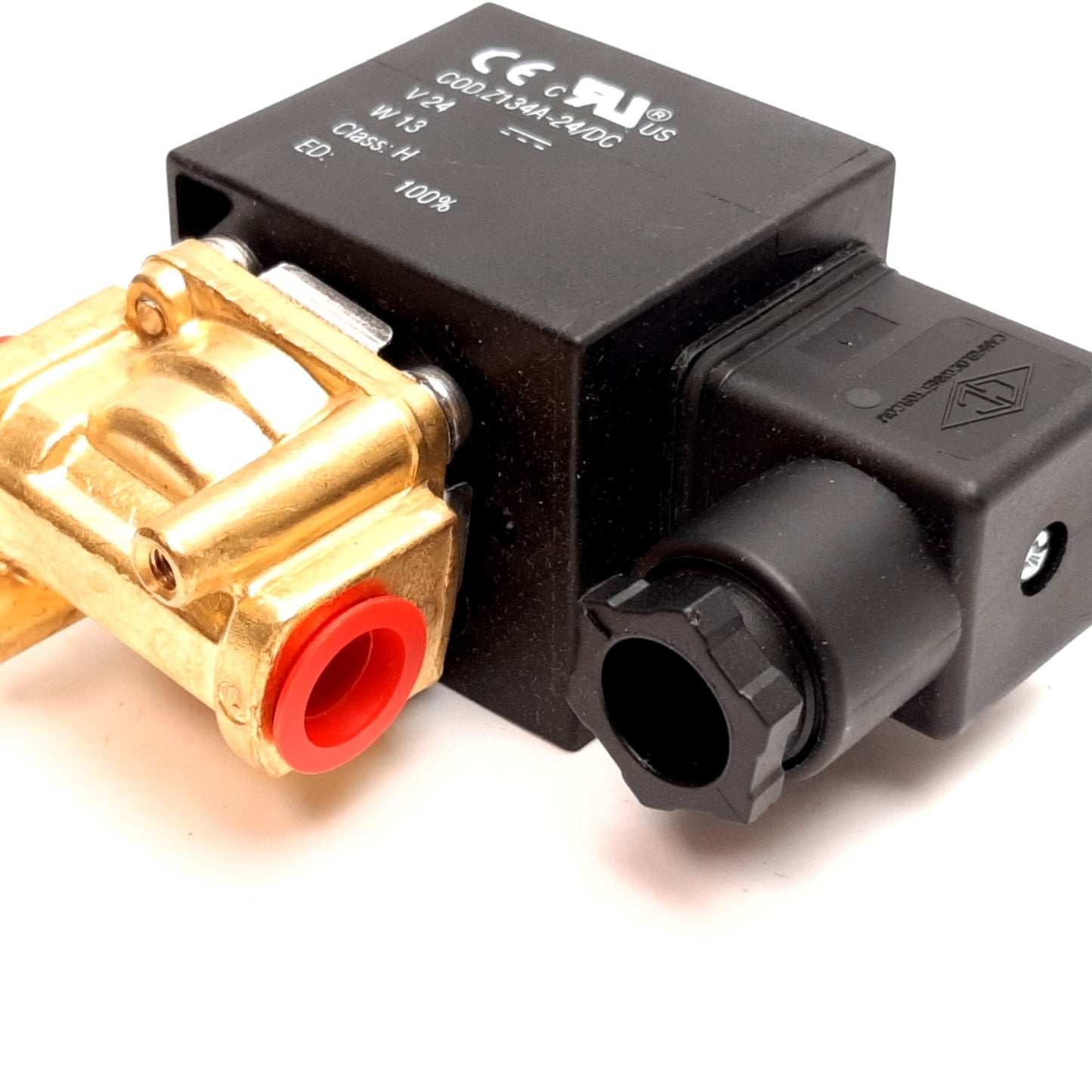 New Asco WPSC8261S412 Solenoid Valve, 2-Way N/C, Coil: 24VDC, 36psi Max, 1/4" NPT