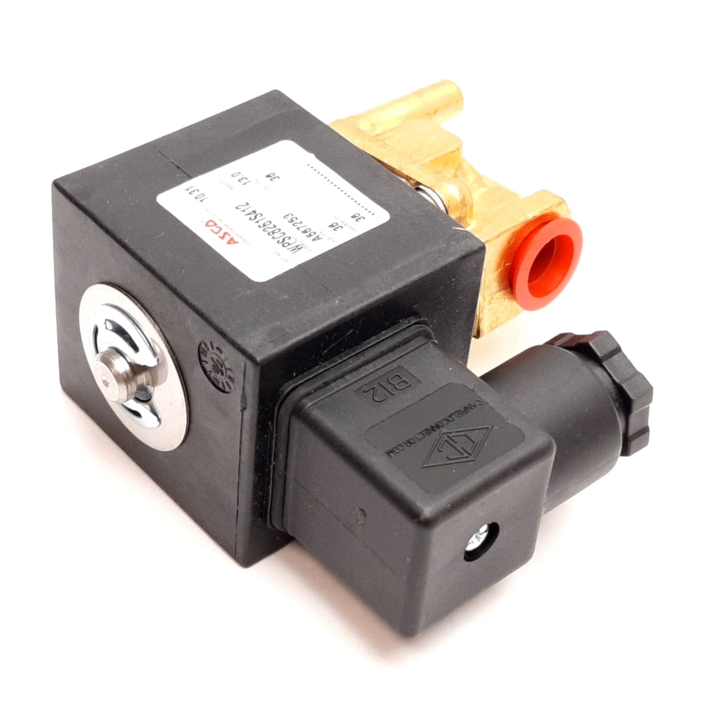 New Asco WPSC8261S412 Solenoid Valve, 2-Way N/C, Coil: 24VDC, 36psi Max, 1/4" NPT