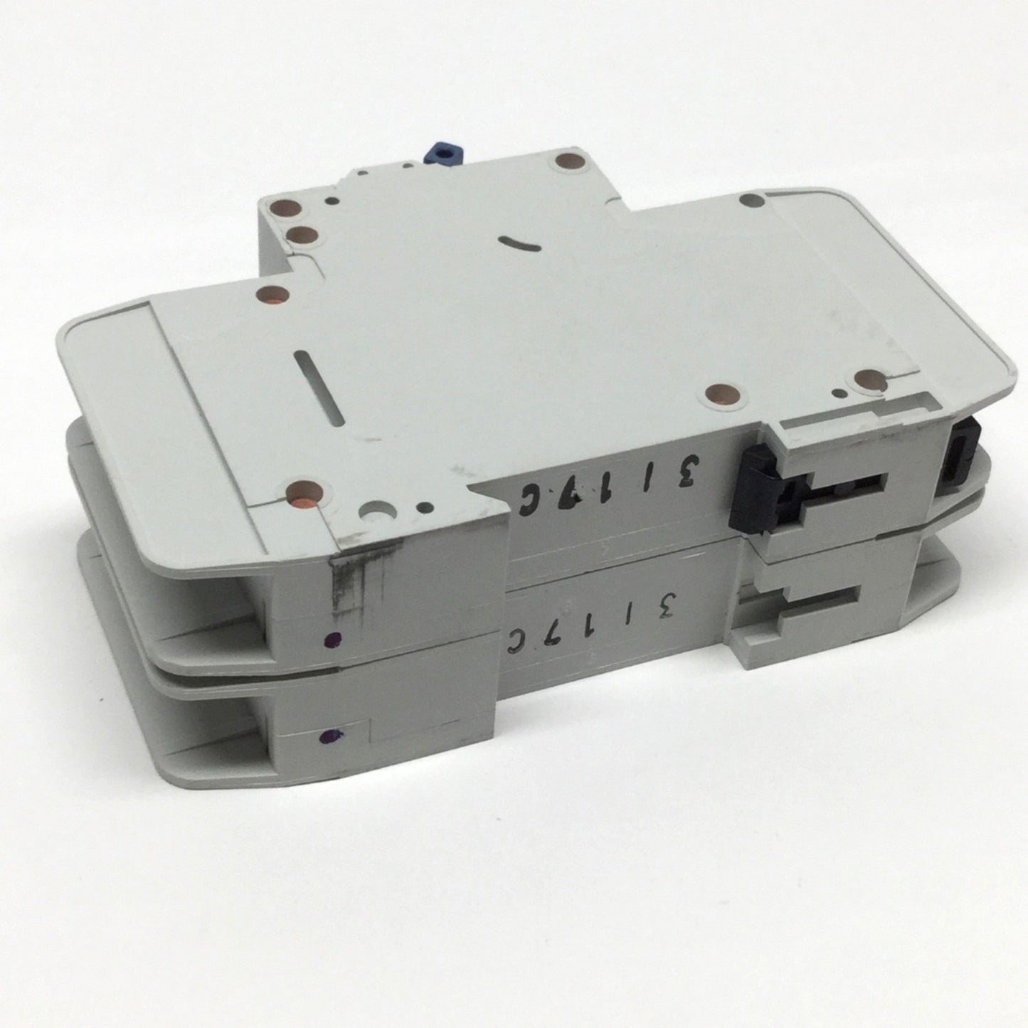 Used Allen-Bradley 1489-A2C070 Miniature Circuit Breaker, 7A, 2-Pole, 480Y/277VAC