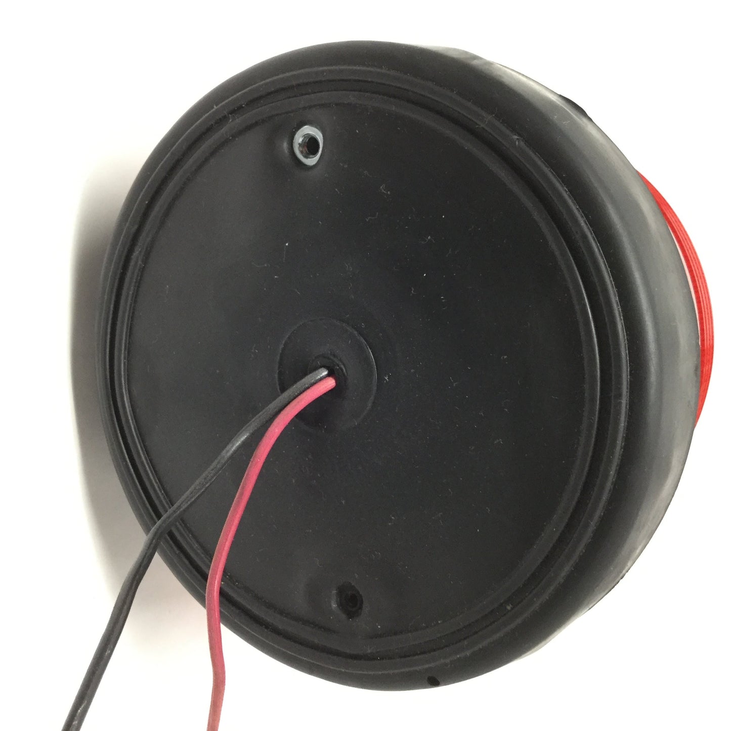 Used North American Signal ST550-R Single Flash Red Strobe Light, 12/48VDC, Ø5.75"