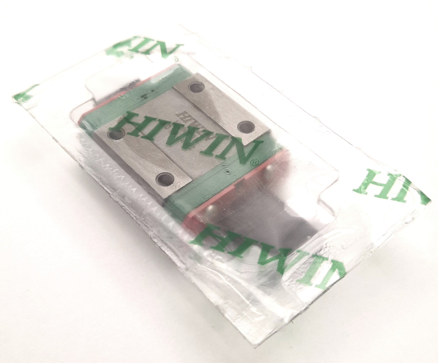 New Hiwin MGN12H Linear Guide Block 13 x 32.4 x 27mm, 3.72kN, M3x8 Mounting