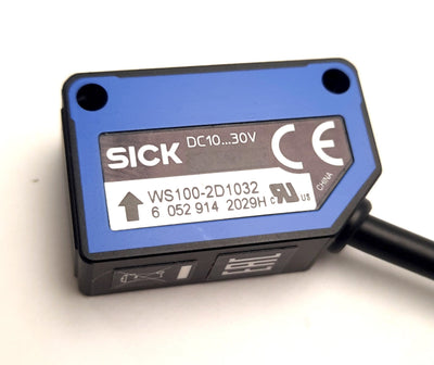 New Other Sick WS100-2D1032 Photoelectric Sensor 10-30v DC Supply 7.2ø Focus, 12m Distance