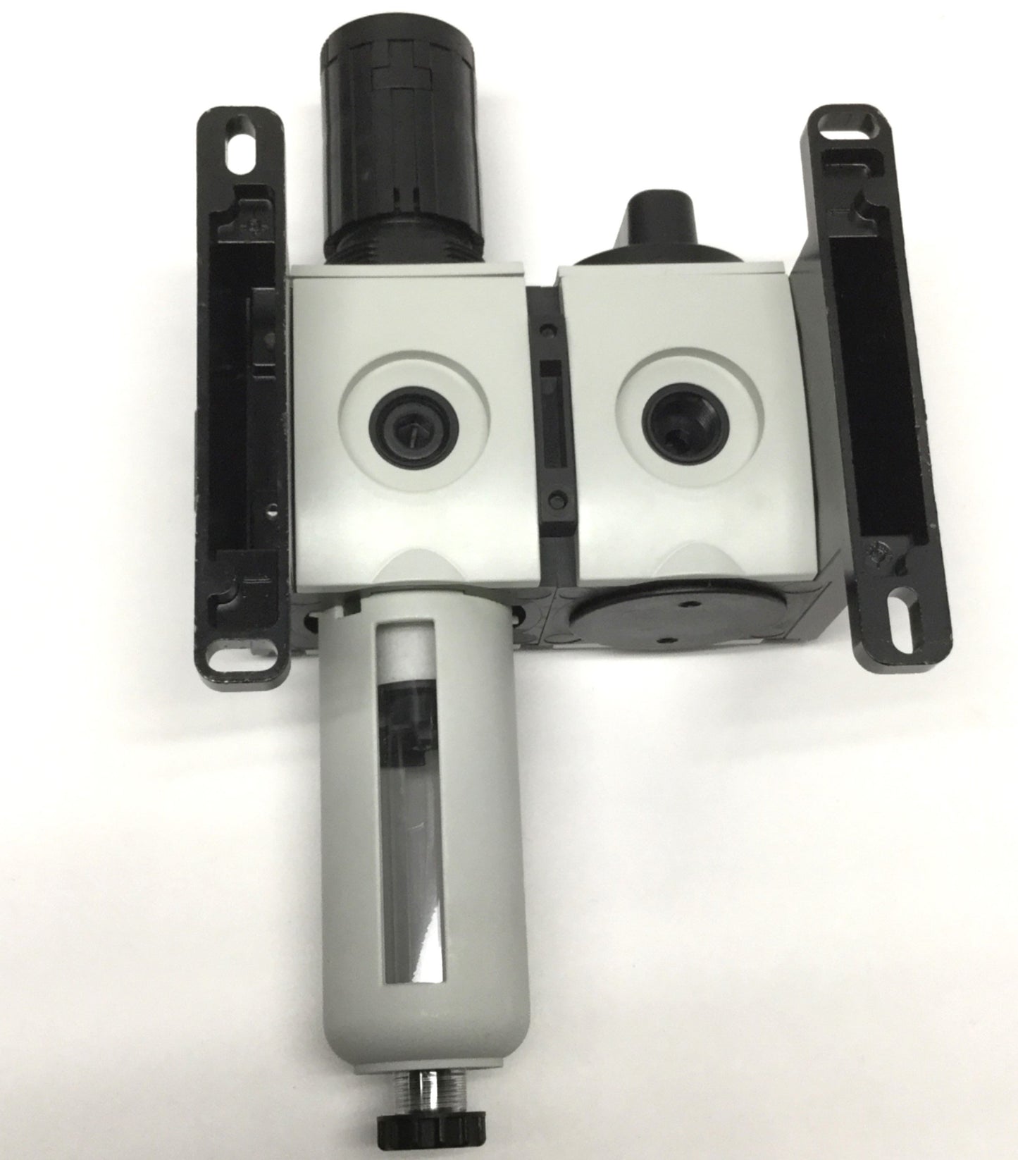 Used Rexroth AS2-SOV Manual Shut-Off Valve 3-Port 2-Position w/ Filter-Regulator