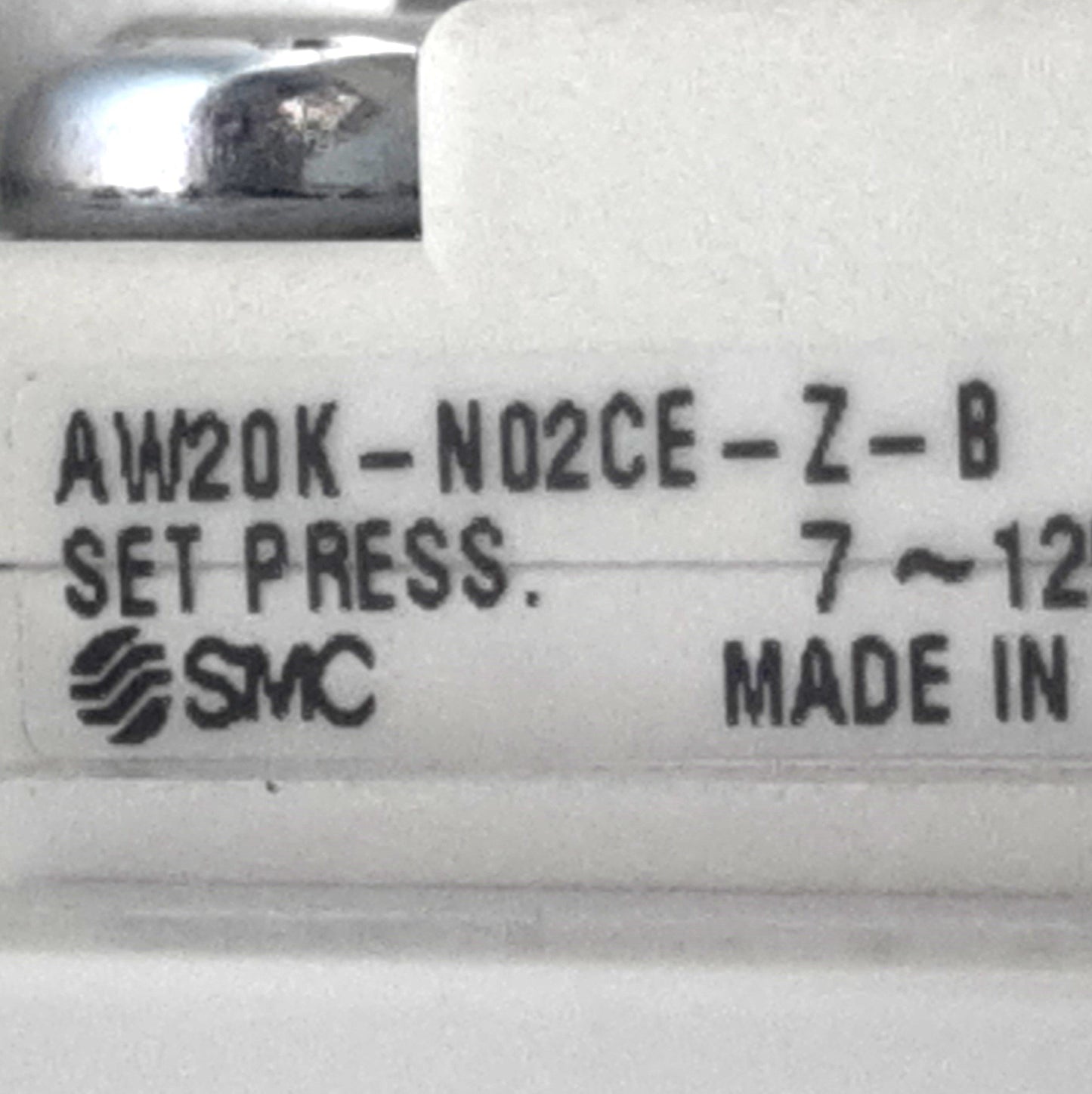 New SMC AW20K-N02CE-Z-B Filter Regulator, 150Psi Max, 140°F Max, Polycarbonate Bowl