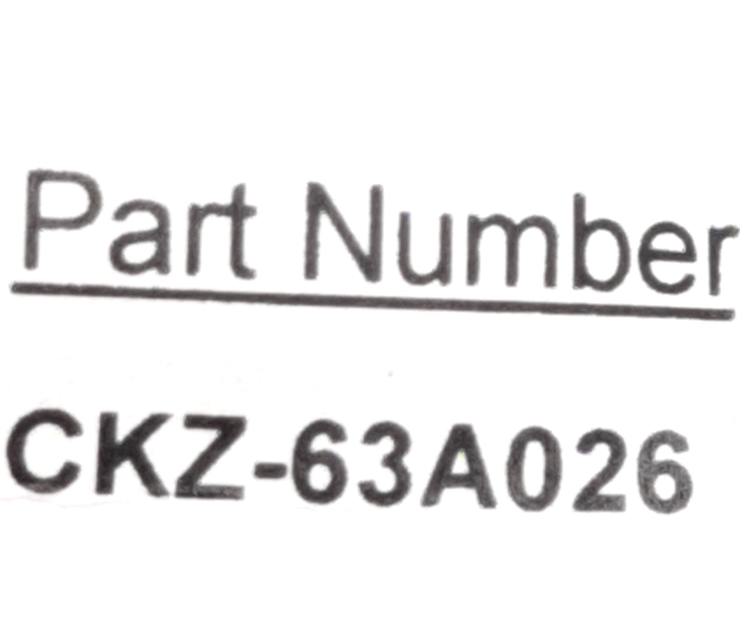 New SMC CKZ-63A026 Power Clamp Arm, 63mm Bore, For CKZ2N Cylinder, 165.0x111.3mm