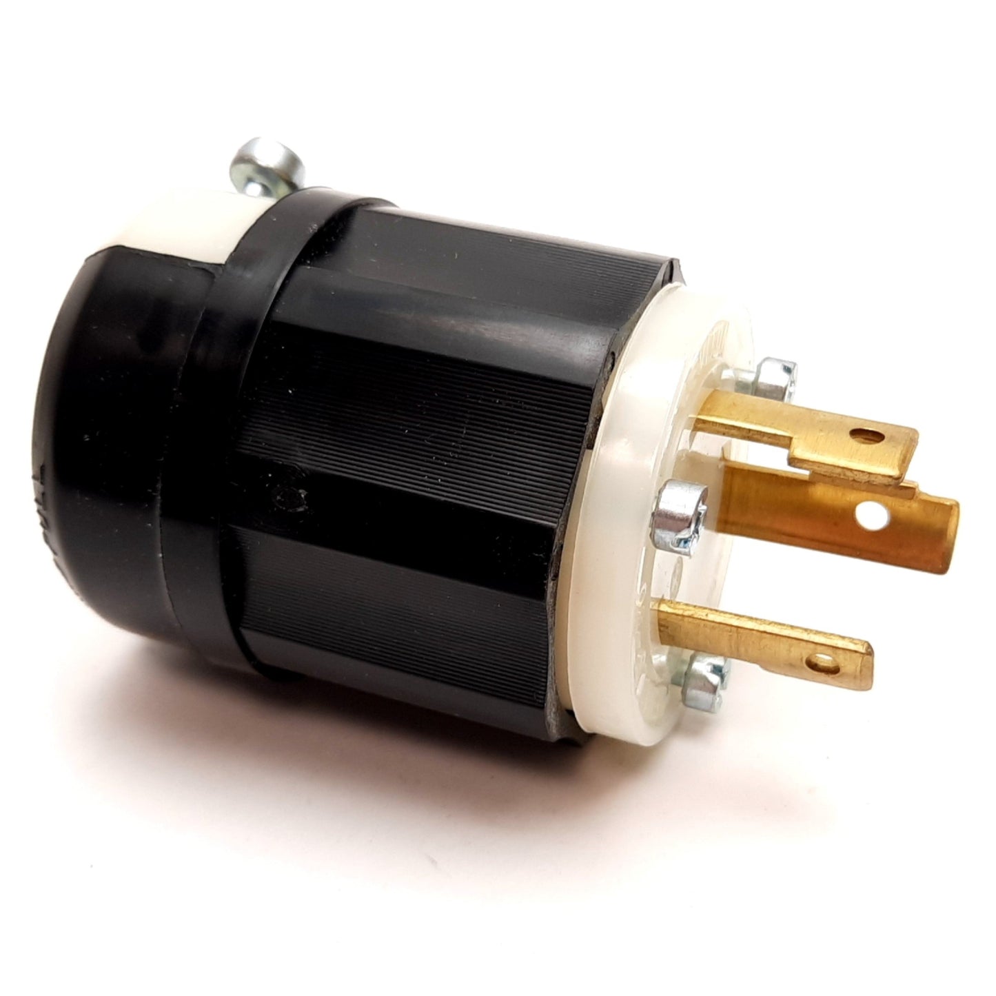 New Leviton 2621 Locking Electrical Plug, Male, 2-Pole 3-Wire Grounding, 30A 250V