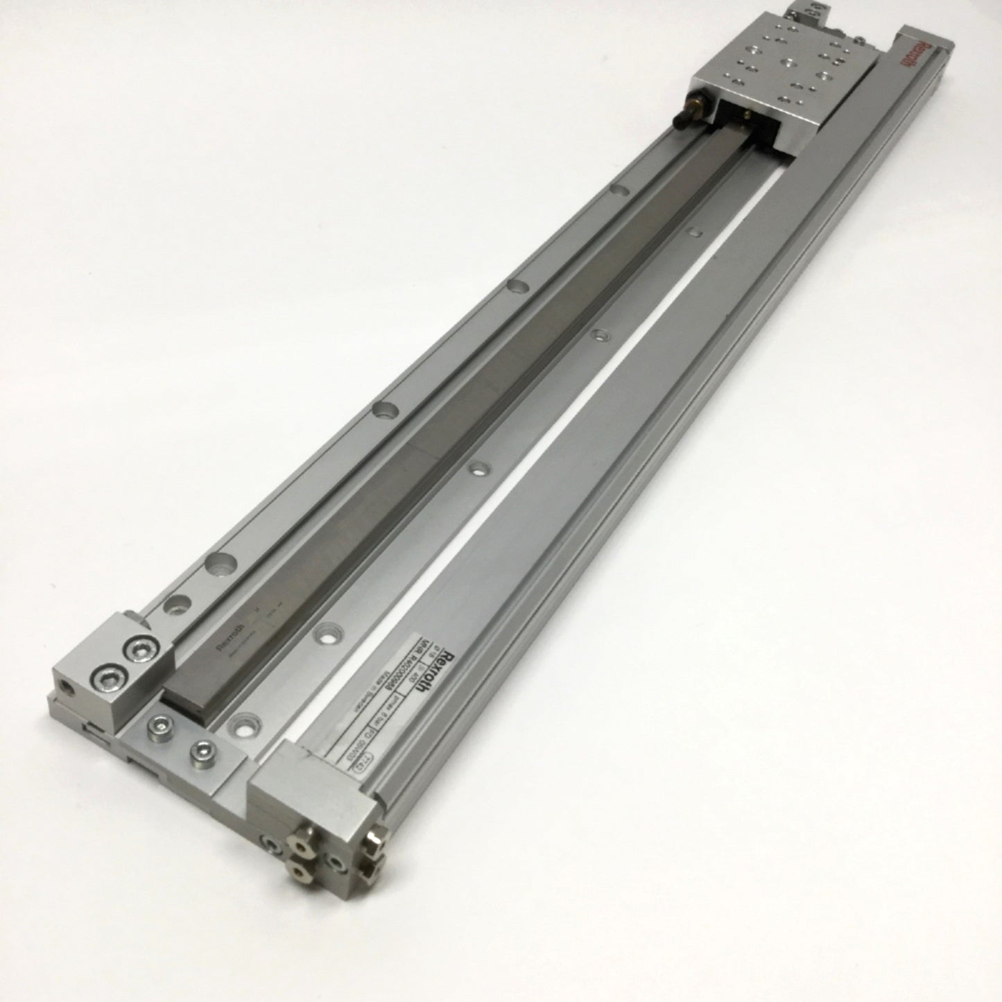 Used Rexroth R402000988 Guided Slide Rodless Cylinder Linear Actuator 400mm Stroke