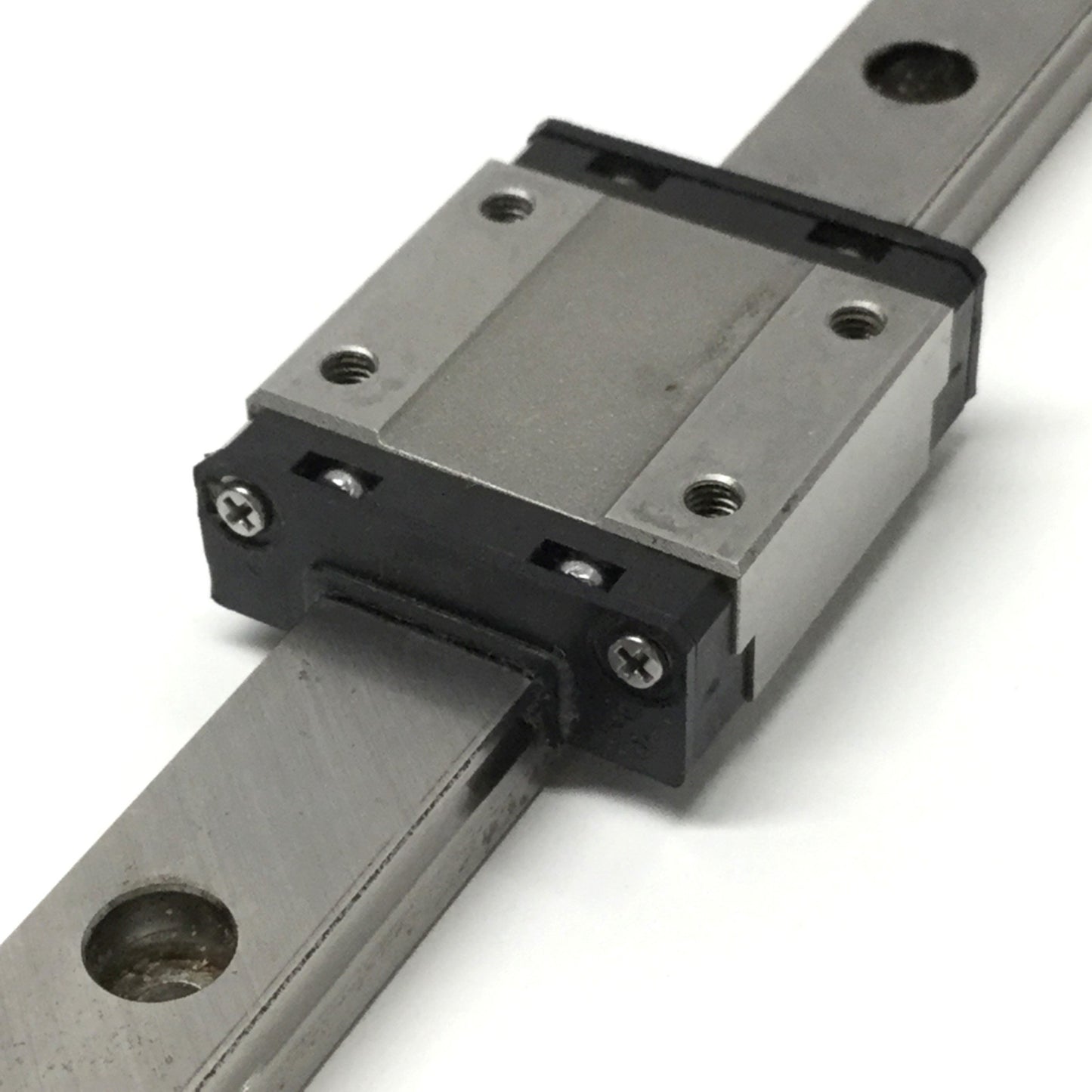 Used NB SEBS12A Linear Ball Bearing Slide Carriage on 270mm Guide Rail