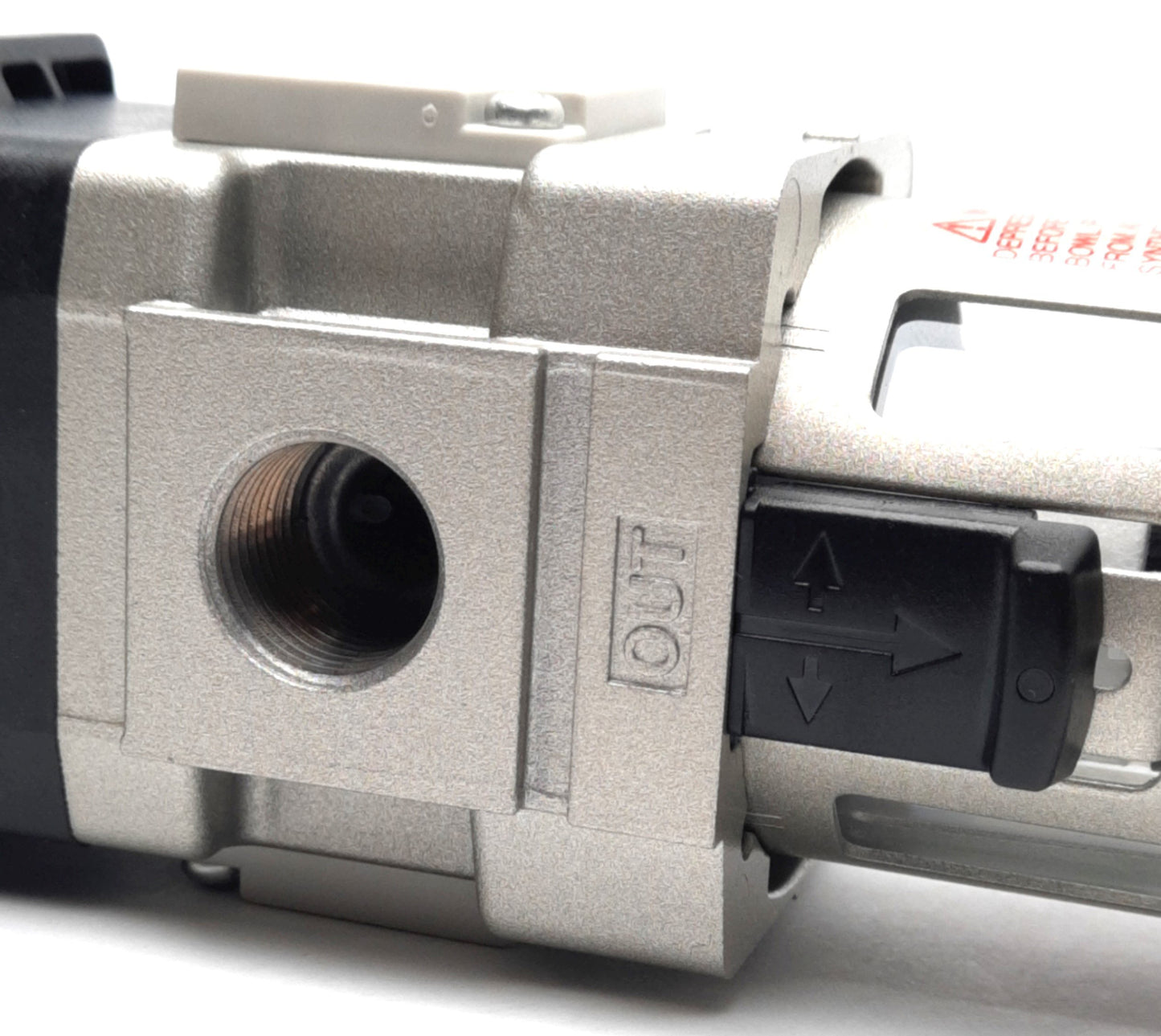 New SMC AWG30-03G1 Filter Regulator, 3/8" Rc, 1.0 MPa Max, 60°CMax, 0.05-0.85 MPa