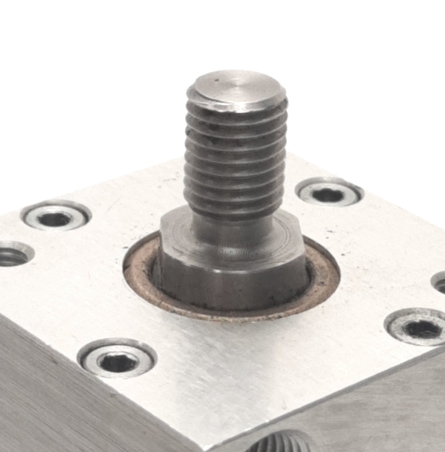 Used BIMBA FSS-090.5-GMT Square FLAT-1 Pneumatic Cylinder 1-1/16" Bore, 1/2" Stroke