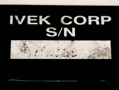 Used IVEK LA23ECK-158R Peristaltic Pump Motor, 3.4V, 1.55A, 1.8DEG, 4PH