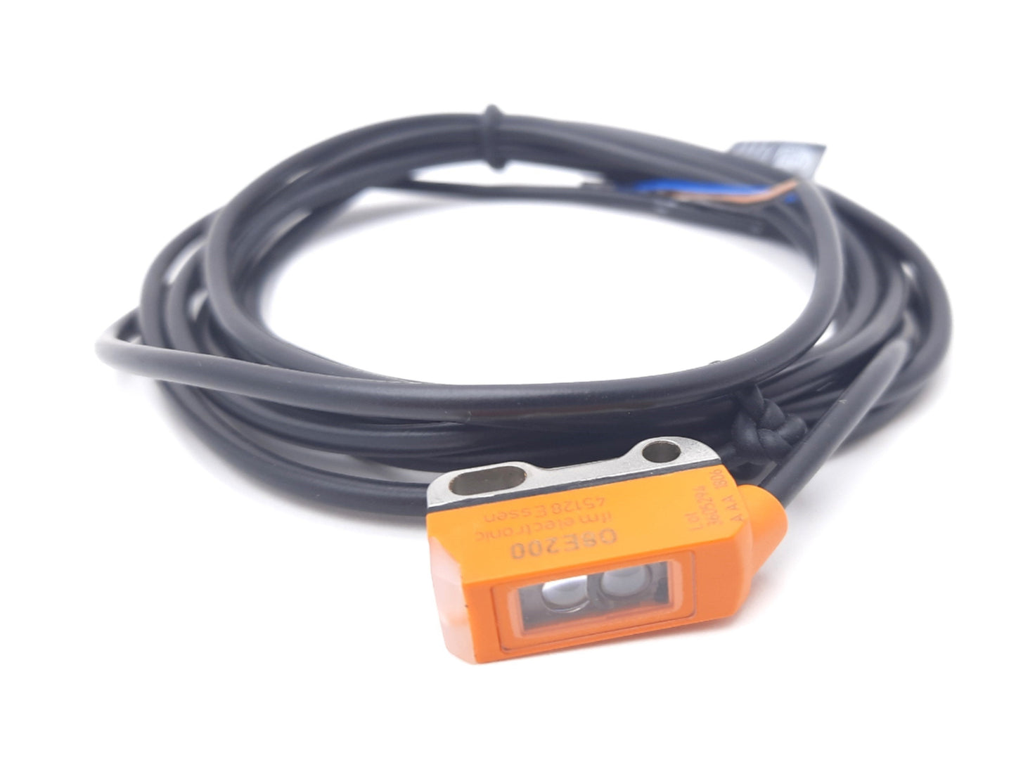 New IFM O8E200 Through Beam Sensor Receiver 10-30VDC, PNP, 100mA, 3M, 633nm