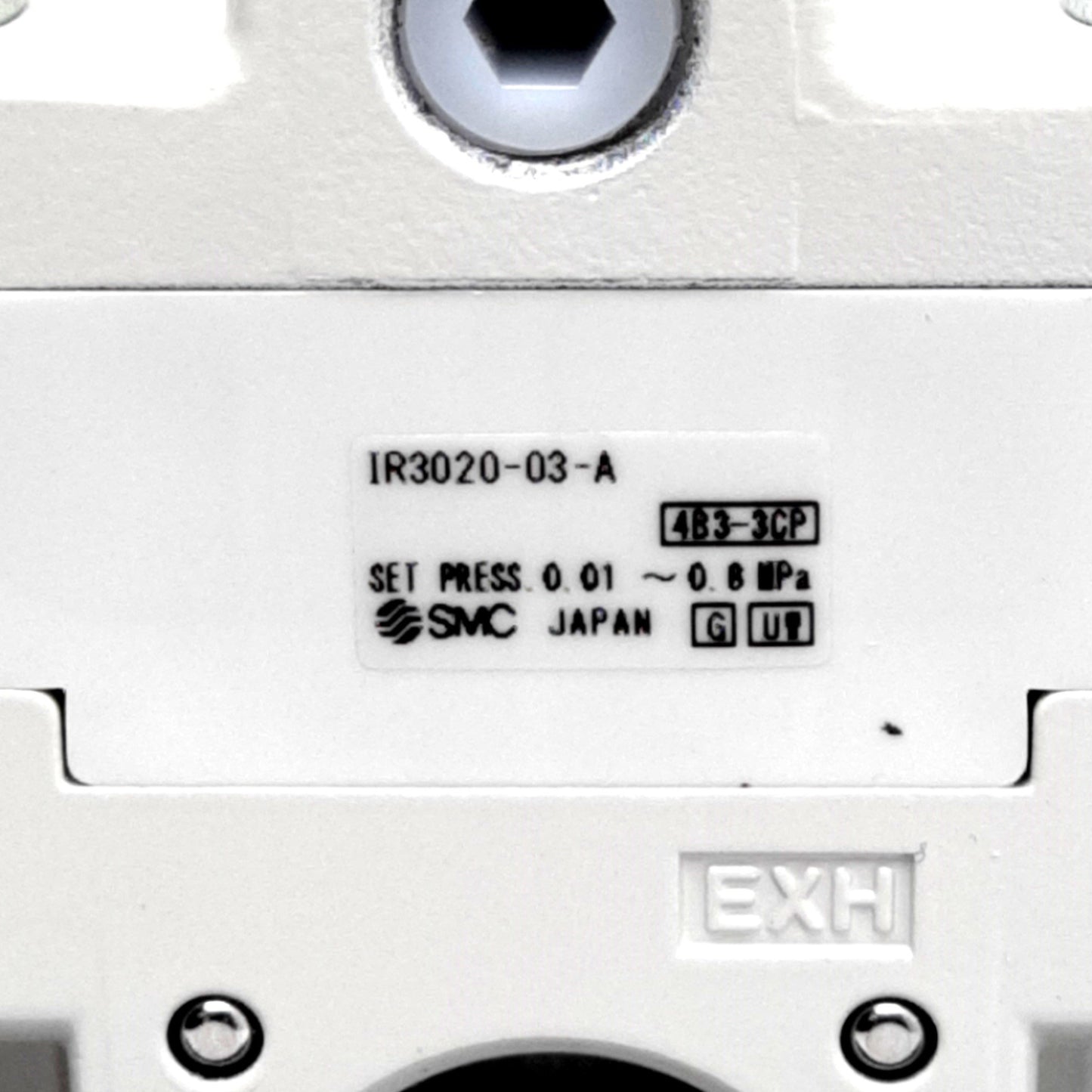 New SMC IR3020-03-A Precision Regulator, 1MPa to 0.01-0.8MPa, 1/2" & 3/8"Rc Ports