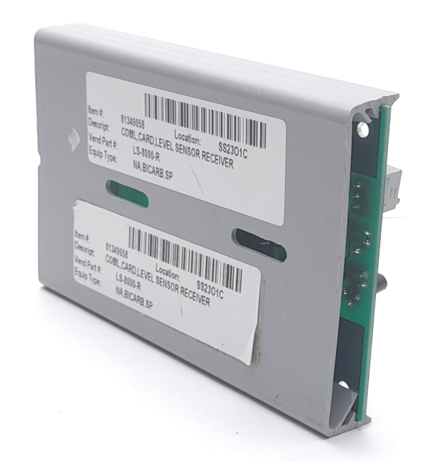 Used Babbitt LS8000/R Level Switch Receiver Card, 110VAC Power 2 Form C contacts DPDT