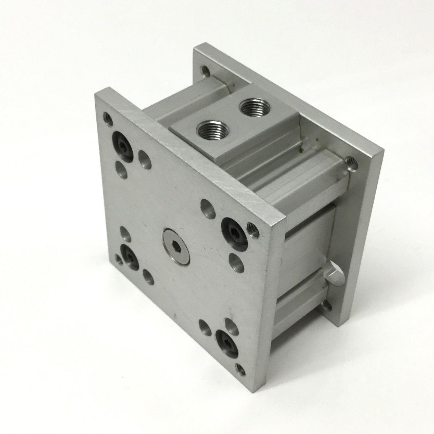 Used Bimba CEF-00914-A EFF Flat Lift Table Compact Guided Air Cylinder, 20mm Stroke