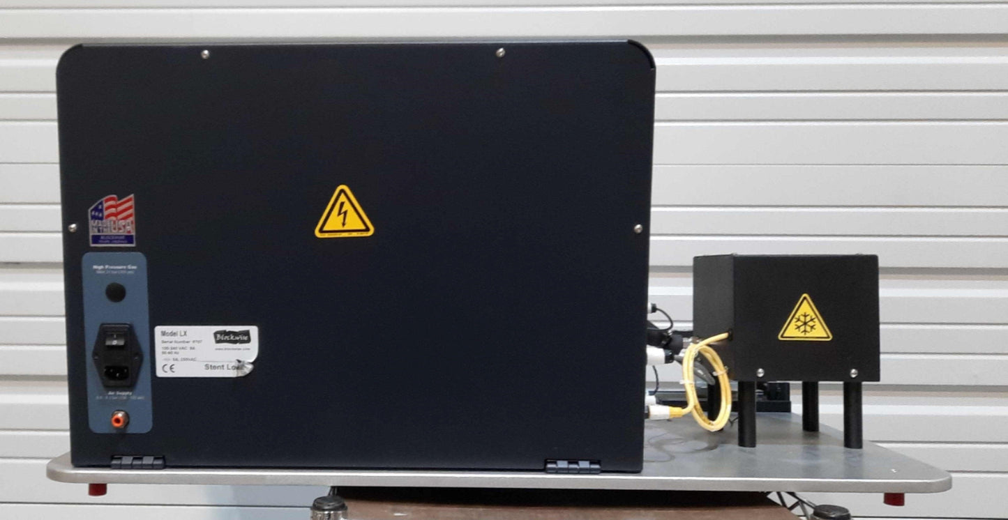 Used Blockwise LX Stent Loading Machine w/Zero-G RZE62 Ø0-30 x 62mm Stent 120/240VAC