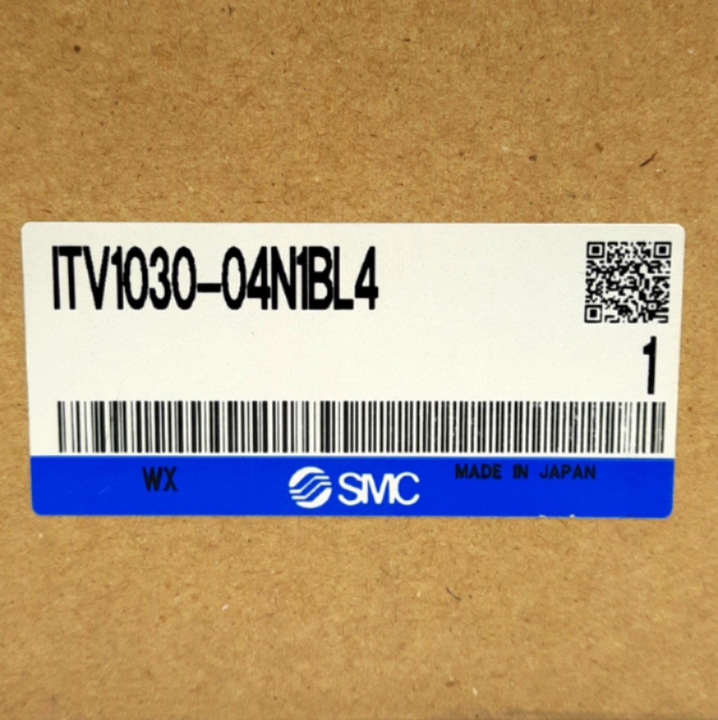 New SMC ITV1030-04N1BL4 Electro Pneumatic Regulator, In 4~20mA Out .7~70PSI, 24VDC