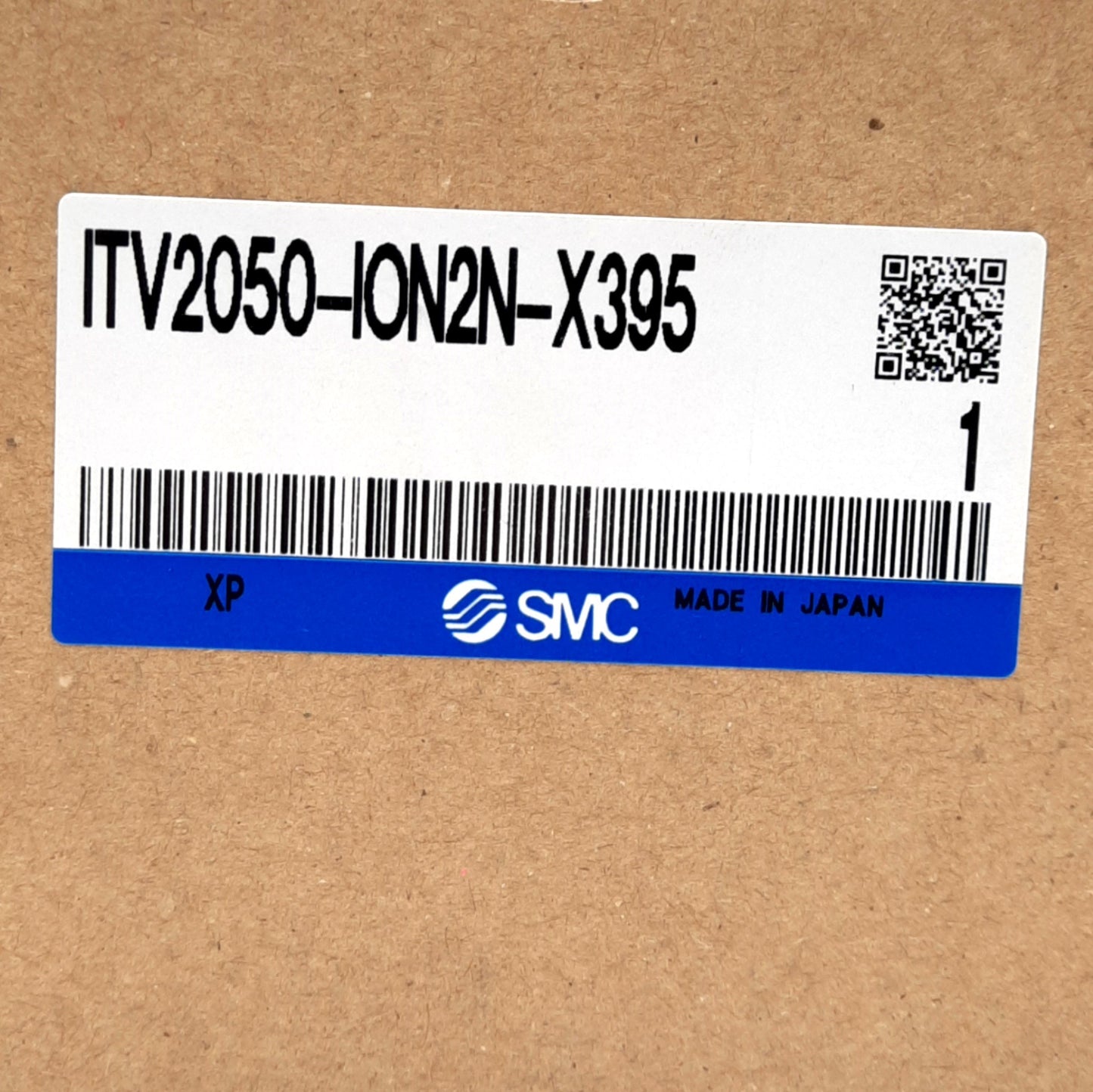 New SMC ITV2050-ION2N-X395 Electro Pneumatic Regulator, 24VDC, IN 12bit OUT .005~0.9