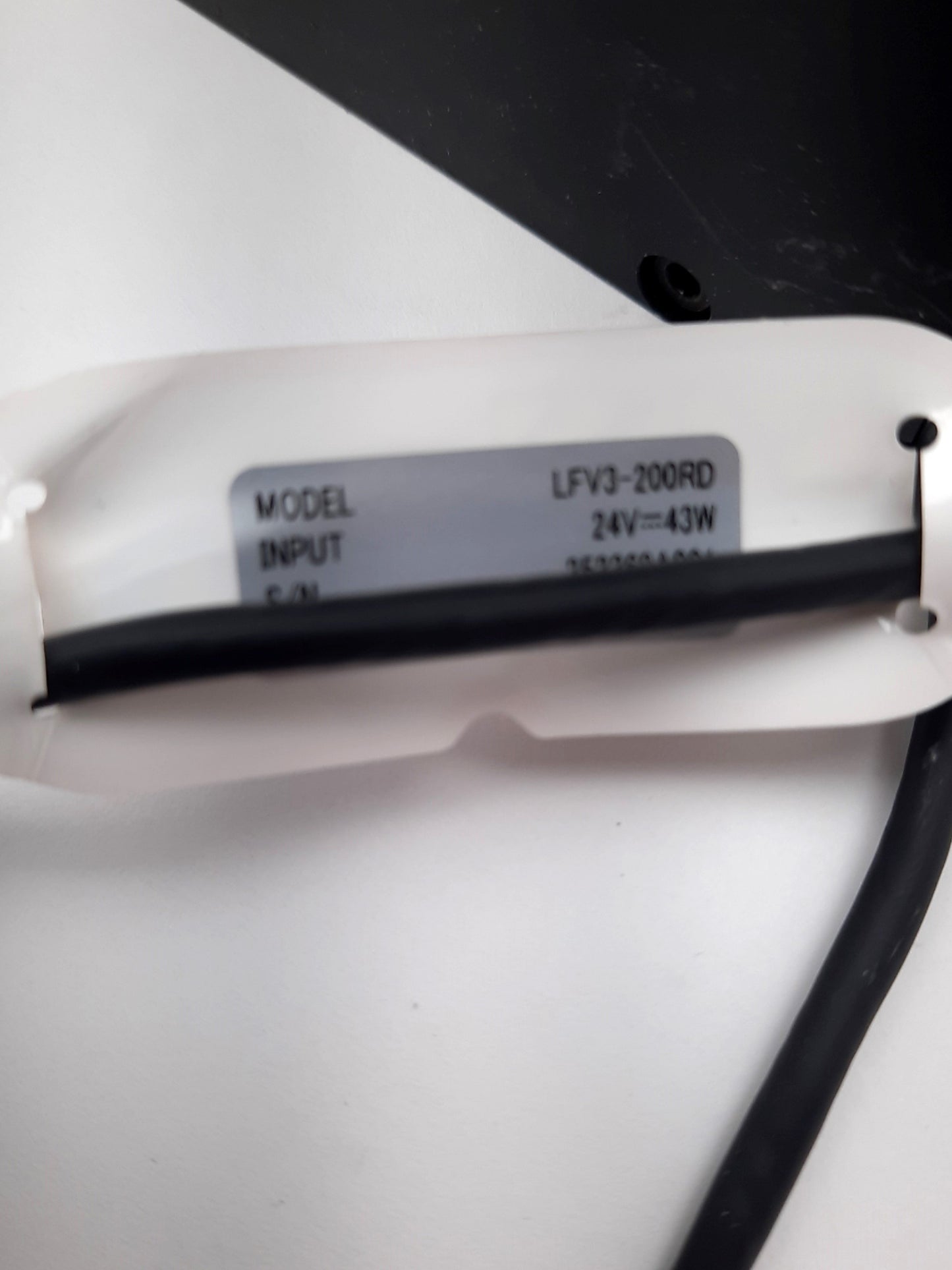 New CCS LFV3-200RD LED Light Red, 24VDC, 43W, 600nm, 226mm x 272mm x 207mm