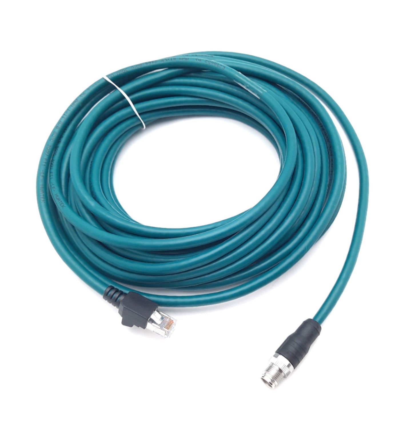 New Cognex 185-1306R Ethernet Cable X-Coded M12 8 Pin 48V 0.5A IP67/IP20