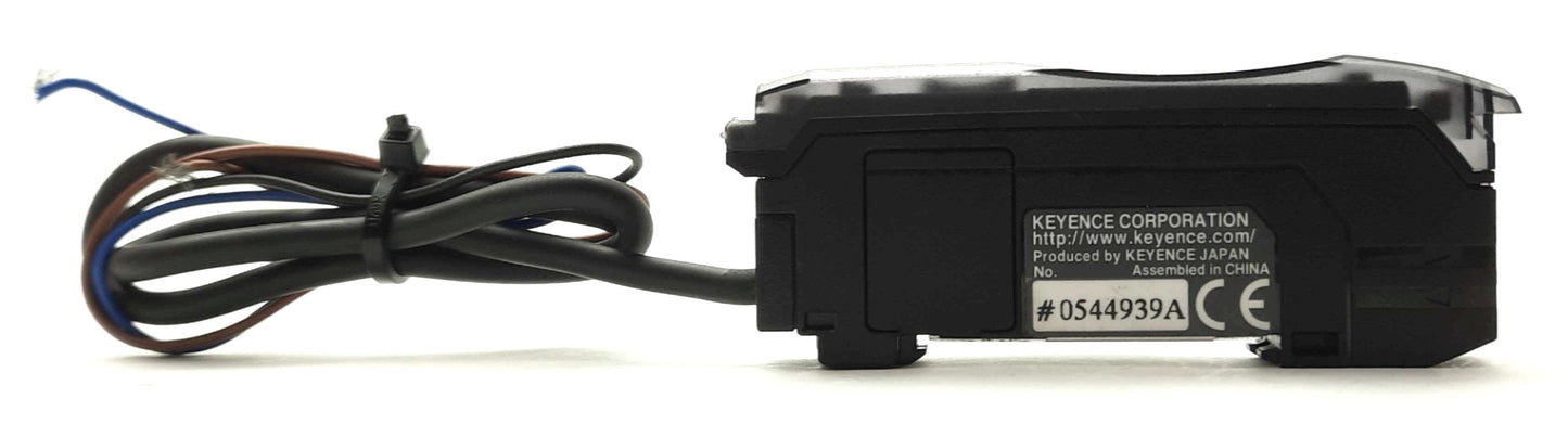 Used Keyence FS-N11P Digital Fiber Optic Sensor Amplifier Red LED PNP 12-24VDC 12"