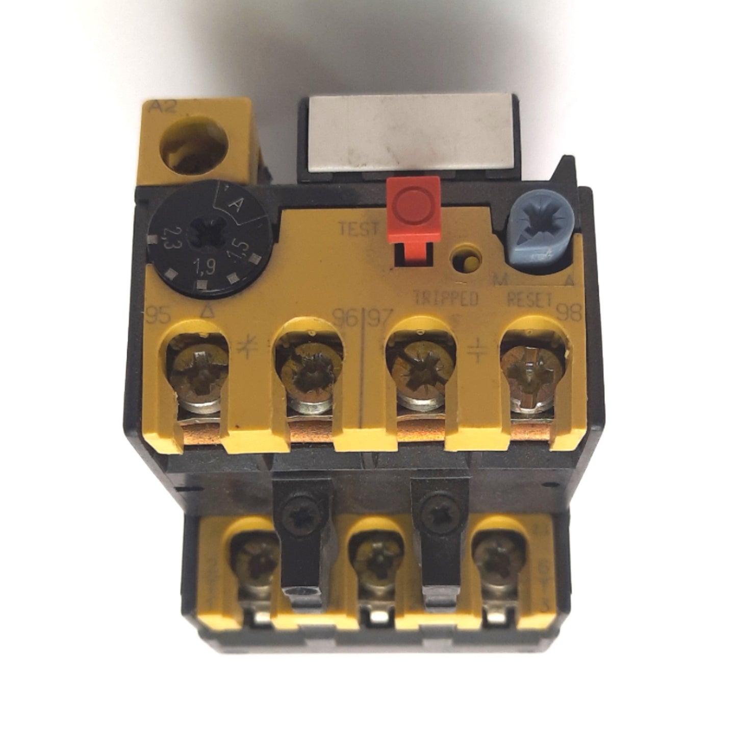 Used Allen-Bradley 193-BSB 22 B Overload Relay, 1.5-2.3Amp Range, 660V 10A Max