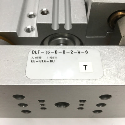 Used Destaco Robohand DLT-16-B-B-2-V-S Linear Ball Bearing Thruster Slide 2" Stroke