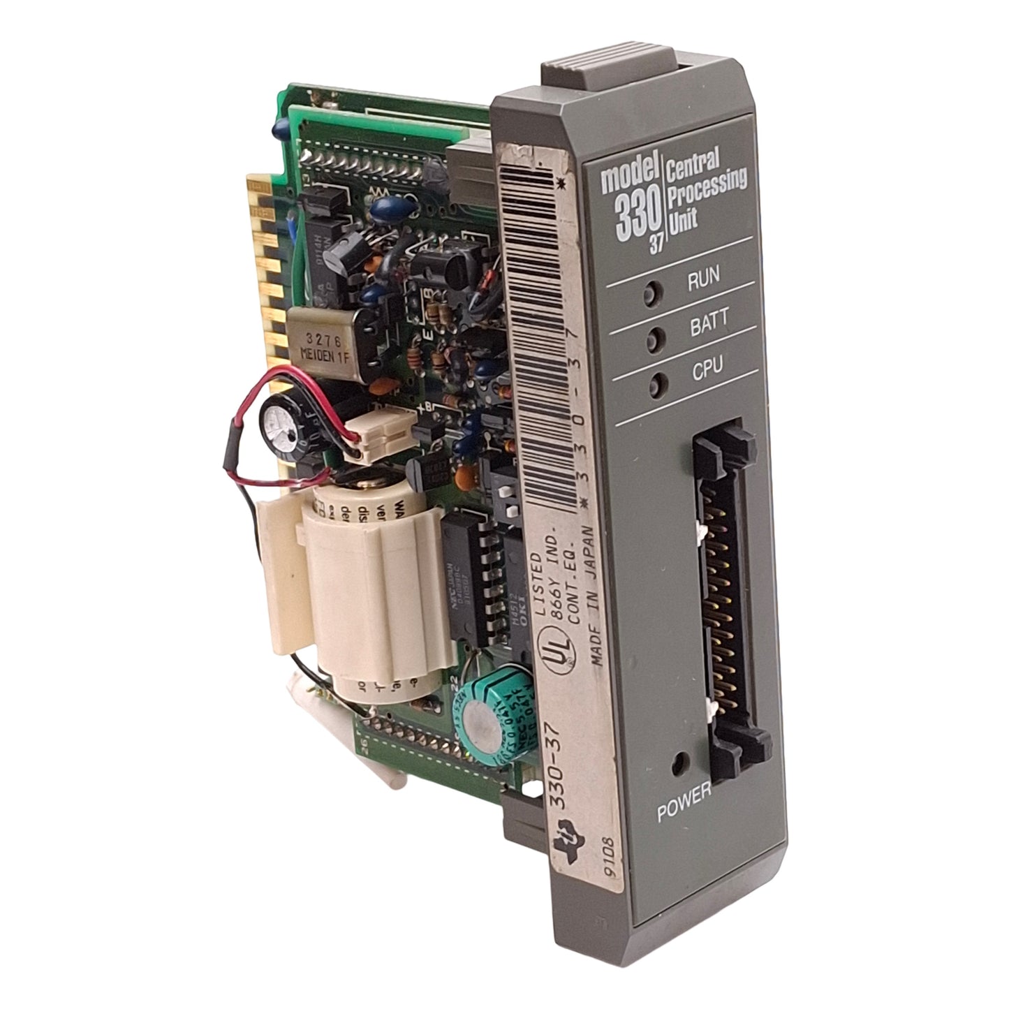 Used Texas Instruments TI330-37 SIMATIC PLC Central Processing CPU Module 3.7k Memory
