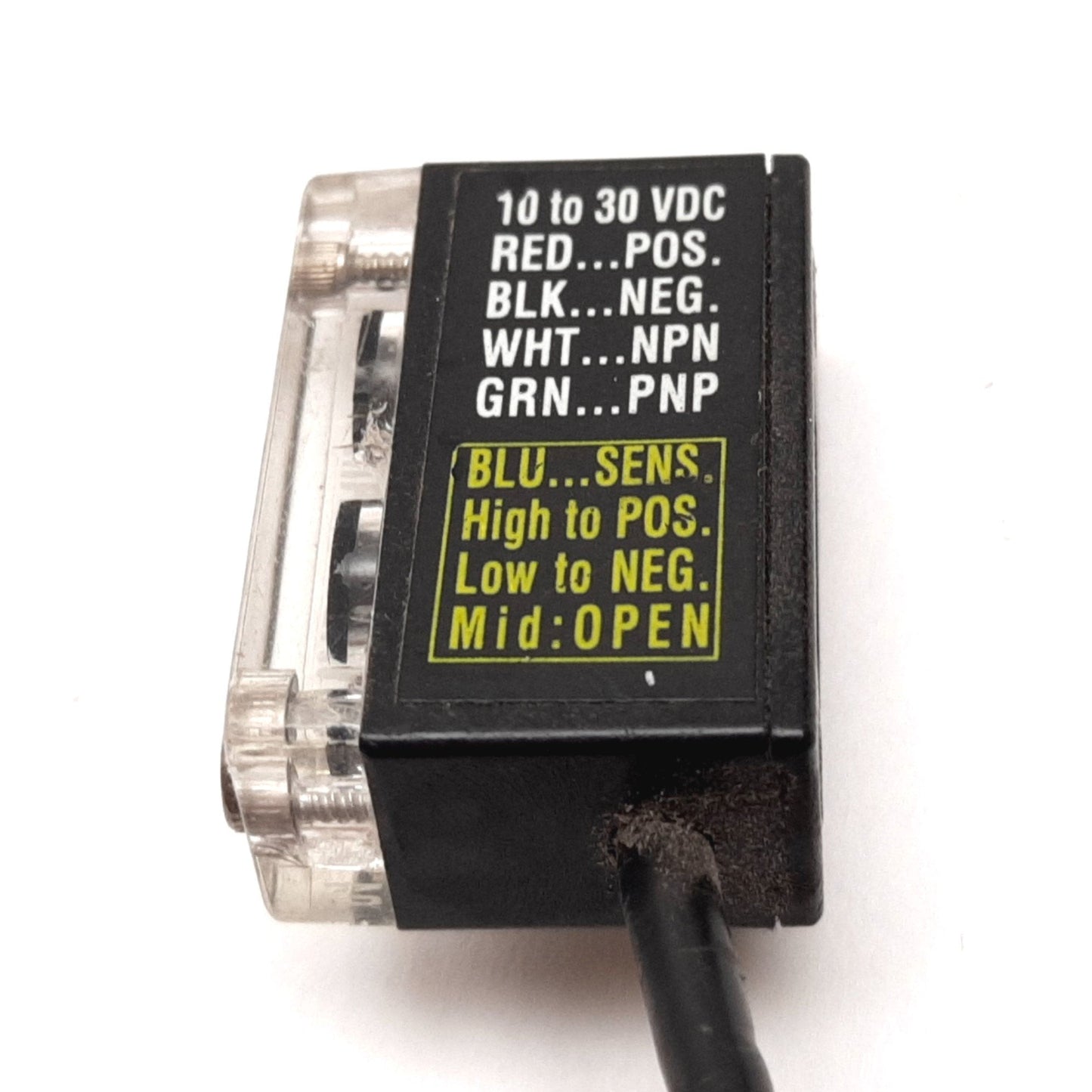 Used Tri-Tronics TRL Tiny-Eye Photoelectric Sensor, 1.5", 10-30VDC, Light-On Output