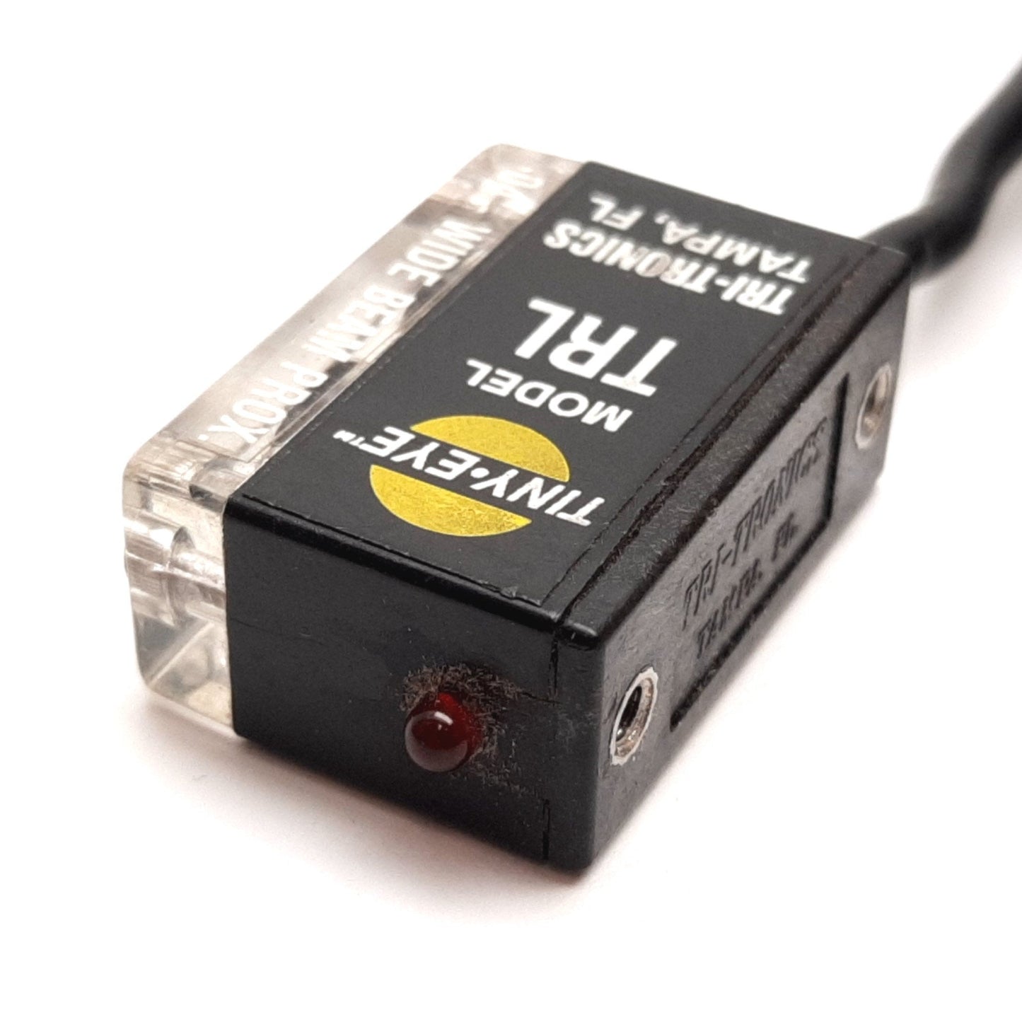 Used Tri-Tronics TRL Tiny-Eye Photoelectric Sensor, 1.5", 10-30VDC, Light-On Output