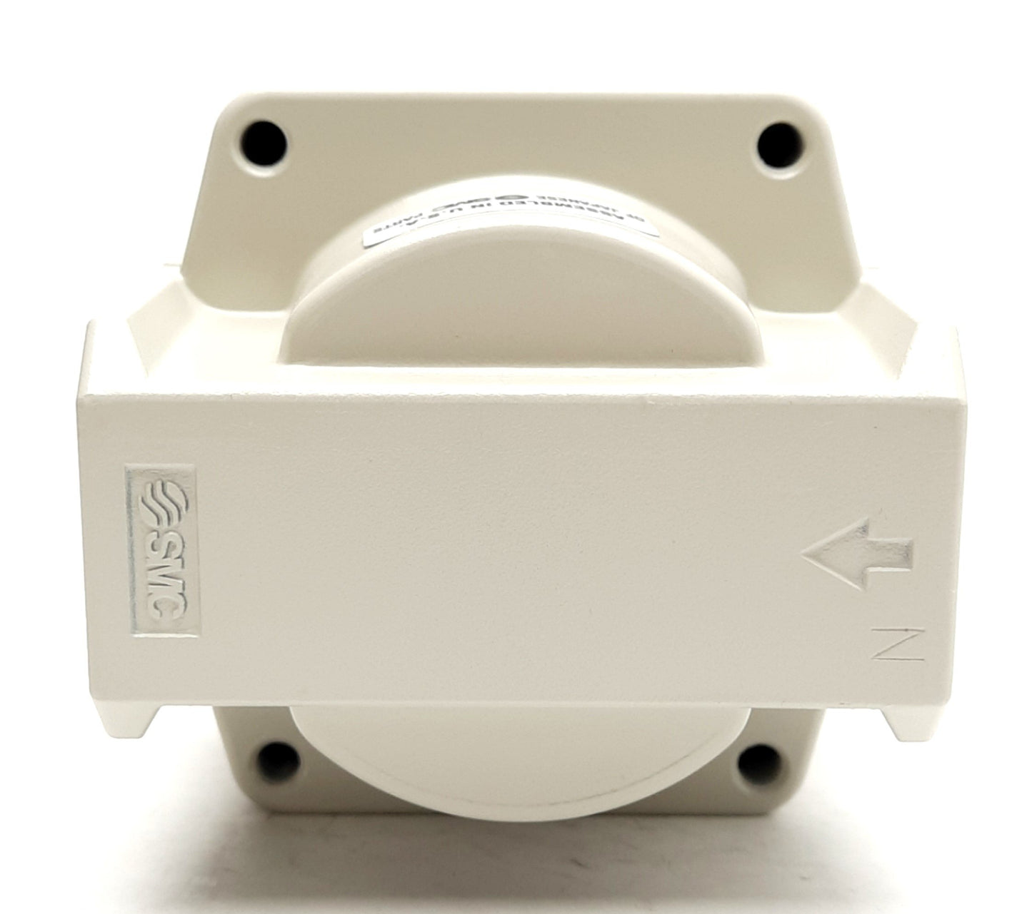 New SMC AFM40-N04-RZ-A Mist Filter/Separator, 1/2" NPT 150psi Max Right To Left Flow