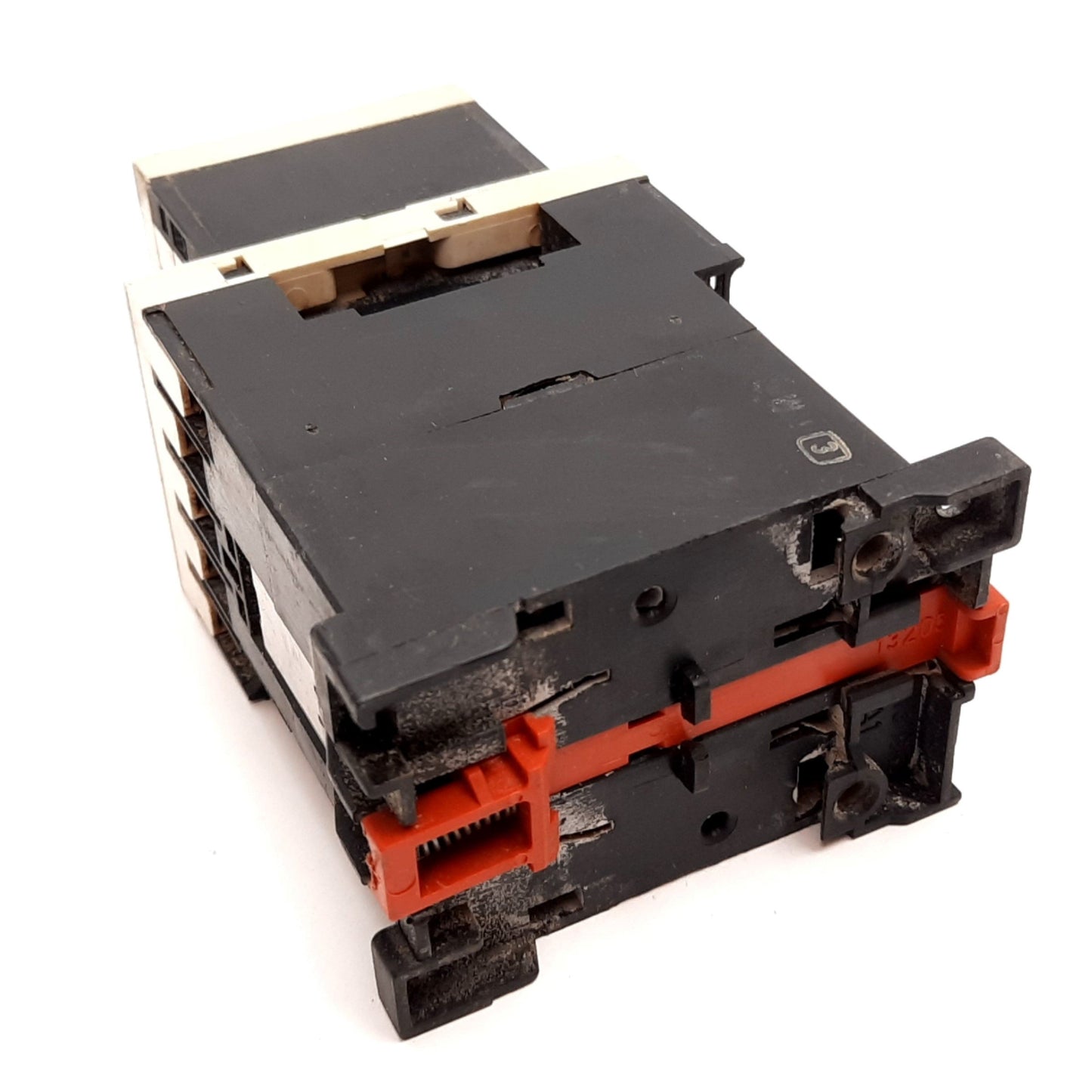 Used Square D 8502 PD2.10E Contactor, 3-Pole W/ N/O Aux, With PD2.11E Auxiliary Block