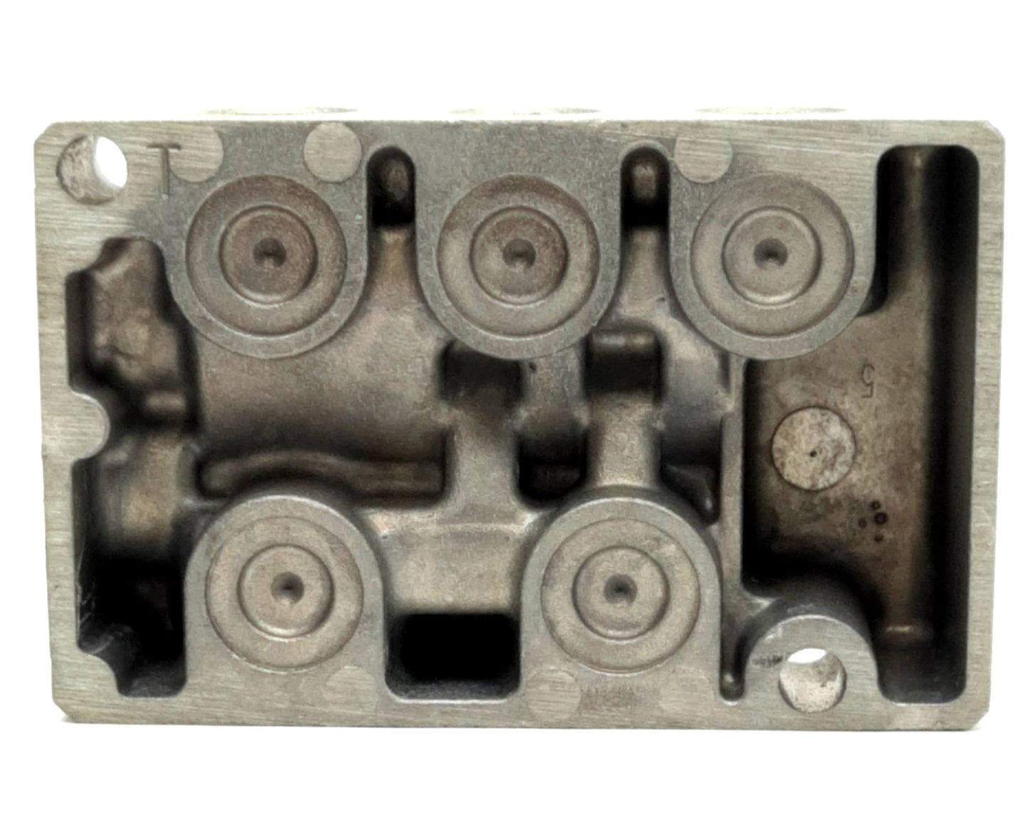 New Lot of 5 SMC SPA0112 Solenoid Valve Subplates, Ports: 1/8" NPT & 1/4" NPT