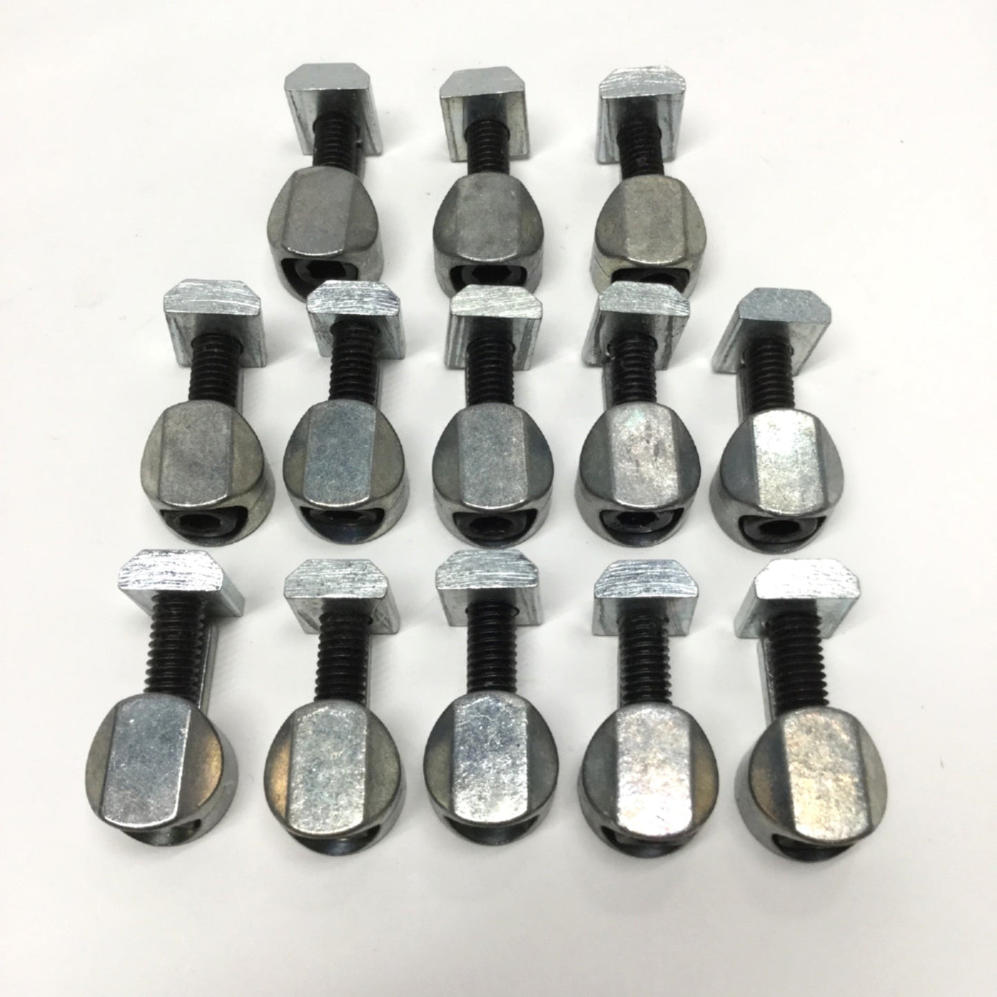 Used Lot of 13 TNUTZ AF-015 Anchor Fastener Assembly Cam T-Nut 5/16-18, 15 Series