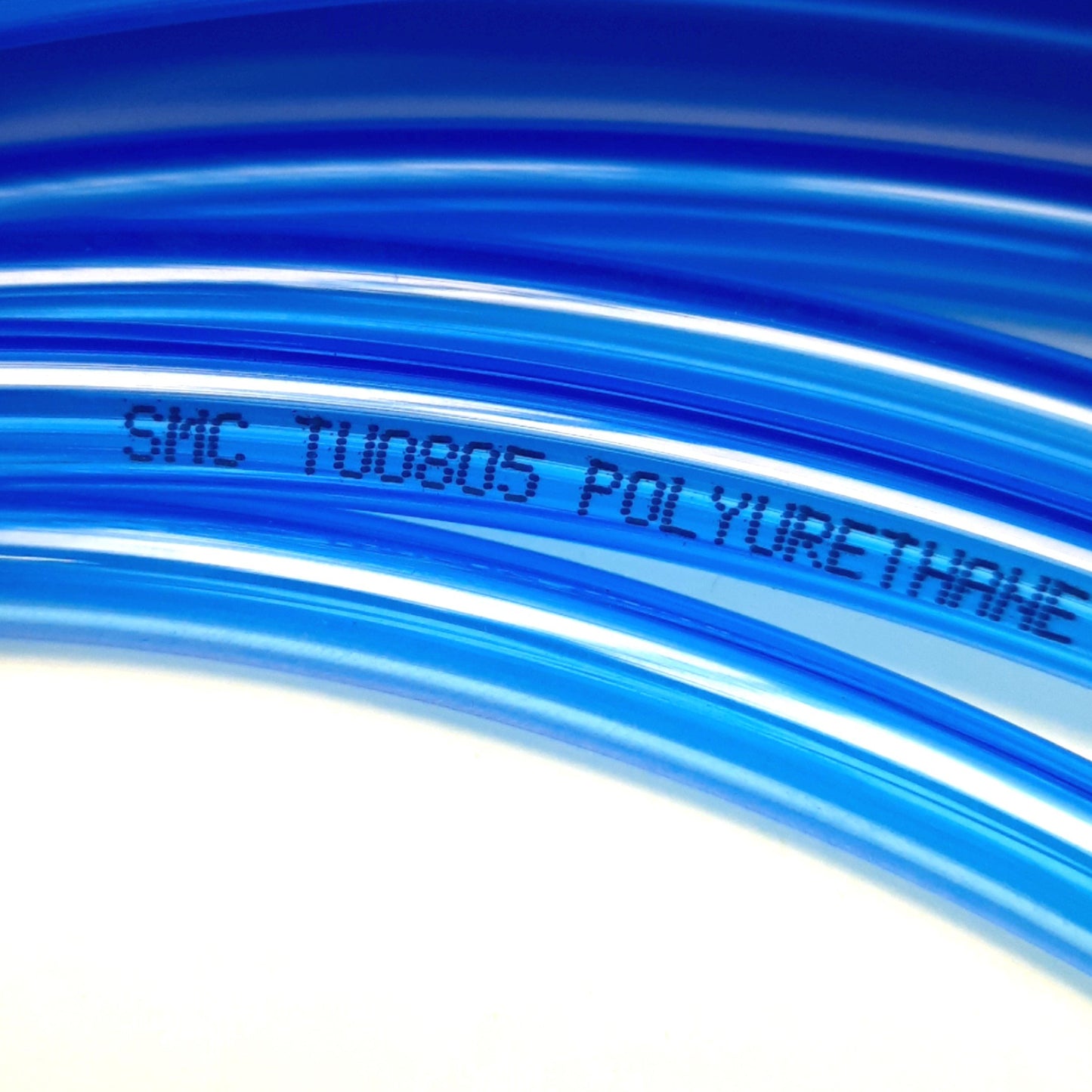 Used SMC TU0805BU-100 Polyurethane Tubing, Outside Diameter: 8mm, 295Ft Length