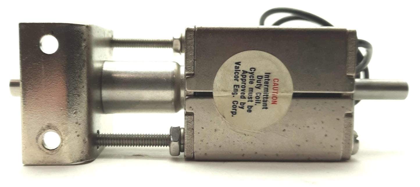 Used VALCOR SV500P84-2-1 Metering Pump 120ml/min .272" Tube Intermittent Duty 24VDC