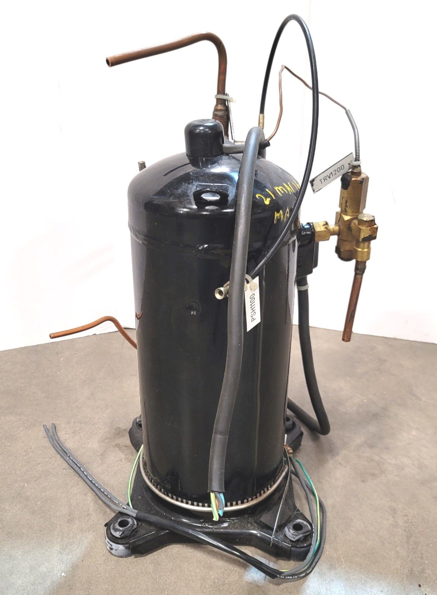 Used Emerson ZF09K4E-TFD-961 Copeland Low Temperature Scroll Compressor 3HP, 460VAC