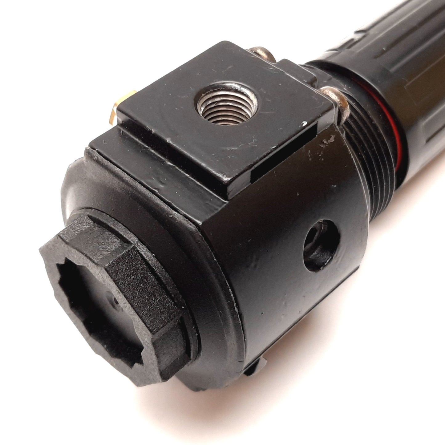 Used Bimba AP20-R2GF Pressure Regulator, Input: 300psi Max, Output: 5-55psi, 1/4" NPT