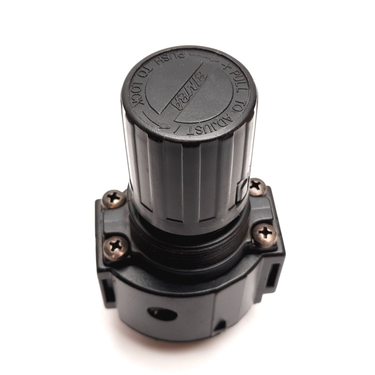 Used Bimba AP20-R2GF Pressure Regulator, Input: 300psi Max, Output: 5-55psi, 1/4" NPT