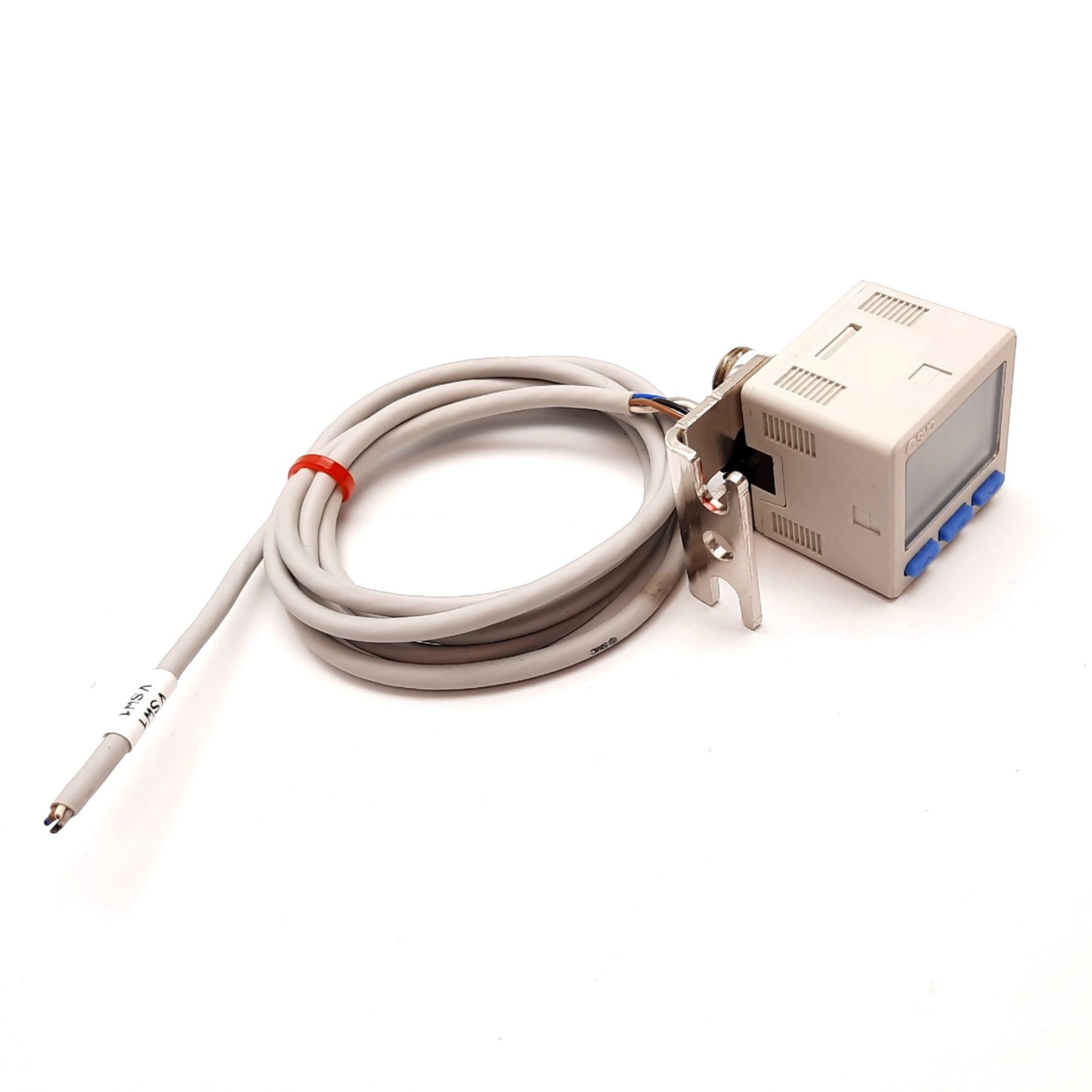 Used SMC ZSE20BF-V Vacuum Pressure Switch, -100 to 100kPa, 12-24VDC, 1/8" NPT