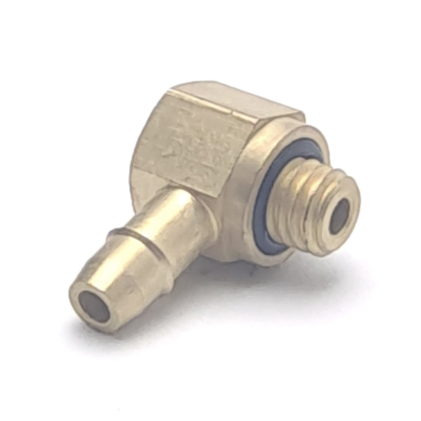 New – Open box Lot of 6 Beswick MLAS-1332 Thread to Barb Elbow Fitting, 5/64" Hole Diameter