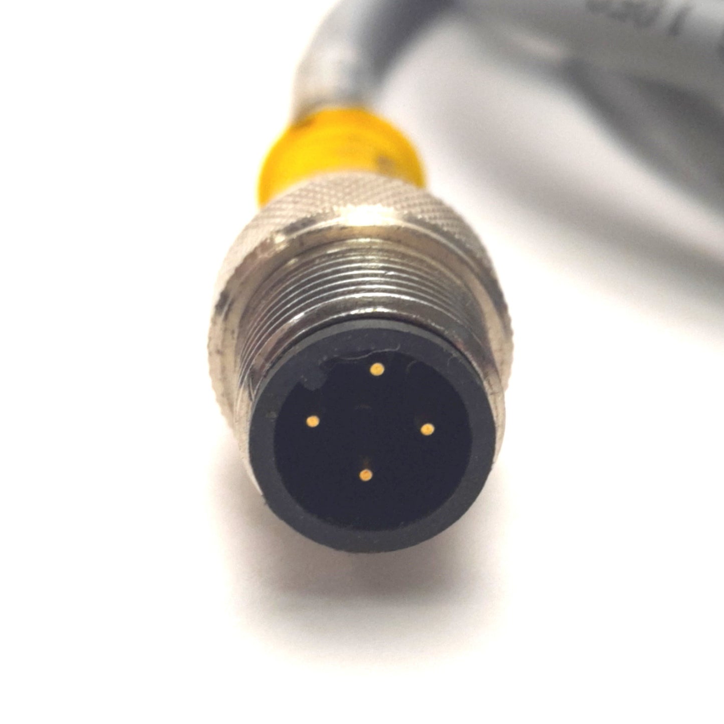 Used Turck RK4,4T-2-RS4.4T Double End Cordset M12 4-Pin M-F, 2m Length, 250v 4A
