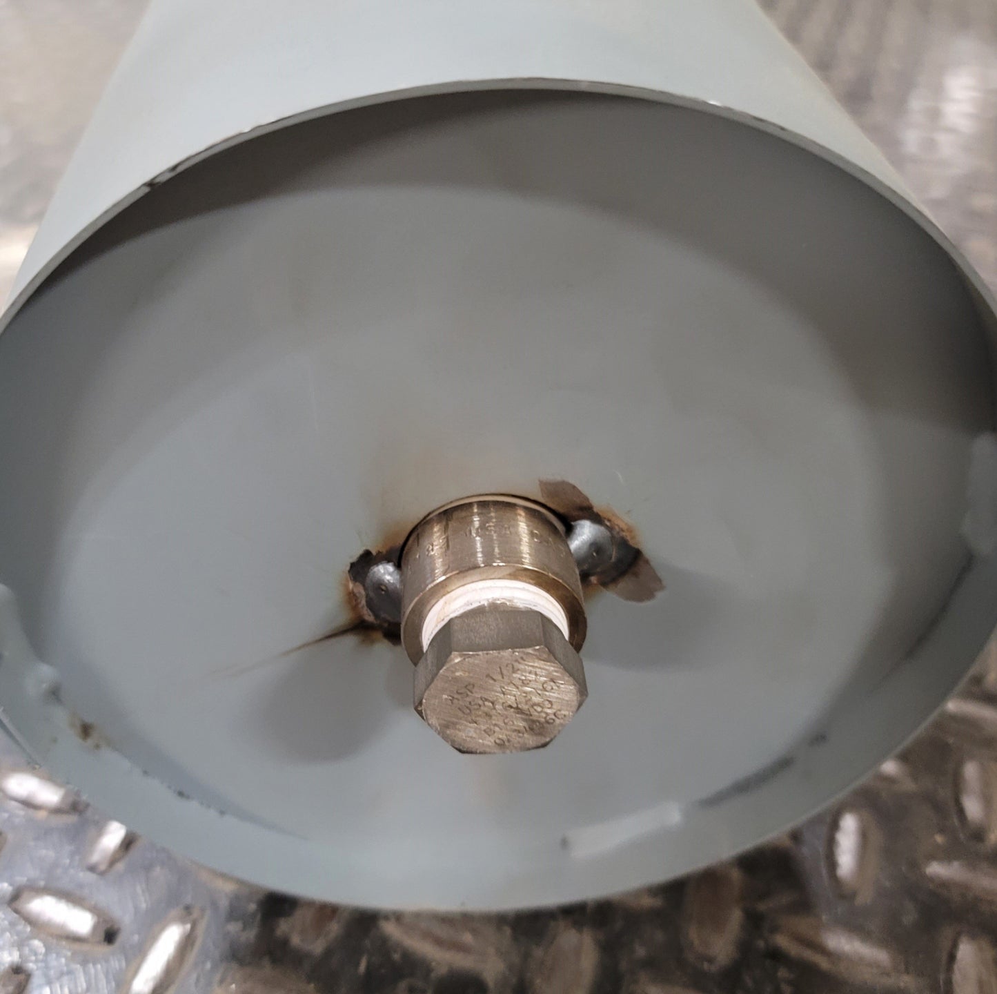 Used Watlow 7-10-340-68MB Watrod Circulation Heater 240VAC 3-Phase, 6kW, 1.5"NPT