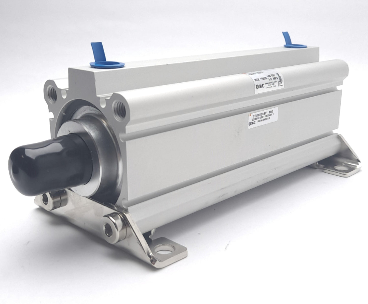 New SMC CQ2L50-125DCZ Compact Cylinder, 50mm Bore, 125mm Stroke, Rc1/4" Male Thread