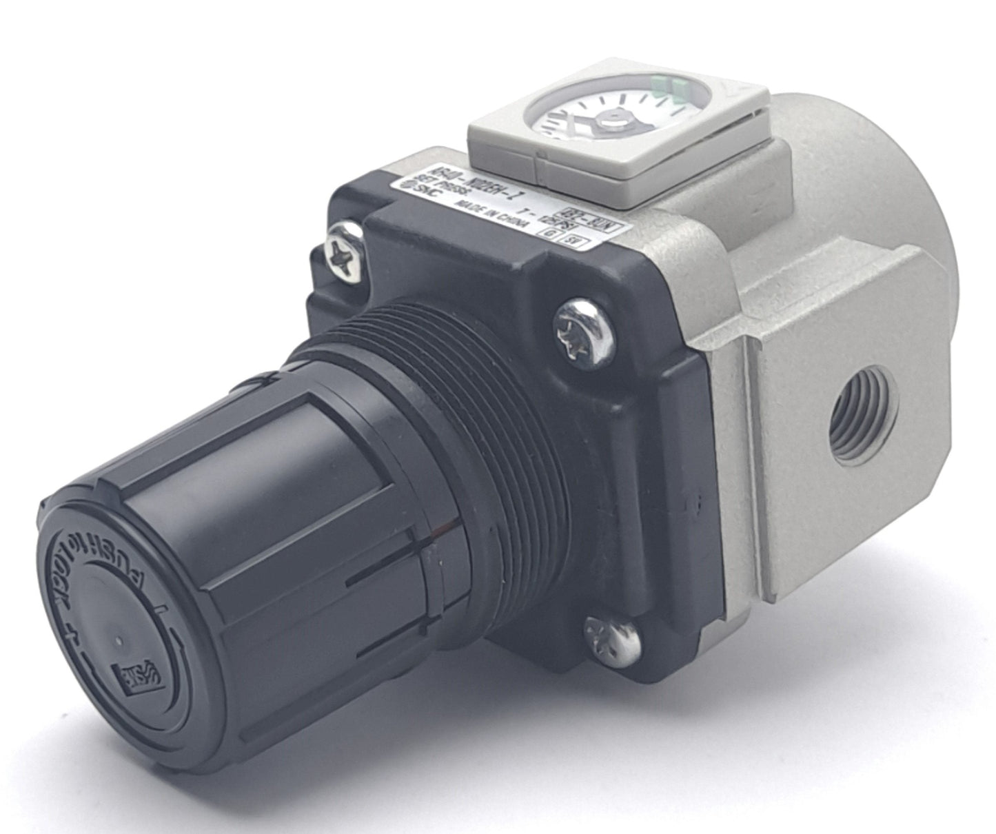 New SMC AR40-N02EH-Z Modular Air Pressure Regulator, 7~125psi Output, 1/4" NPT Ports