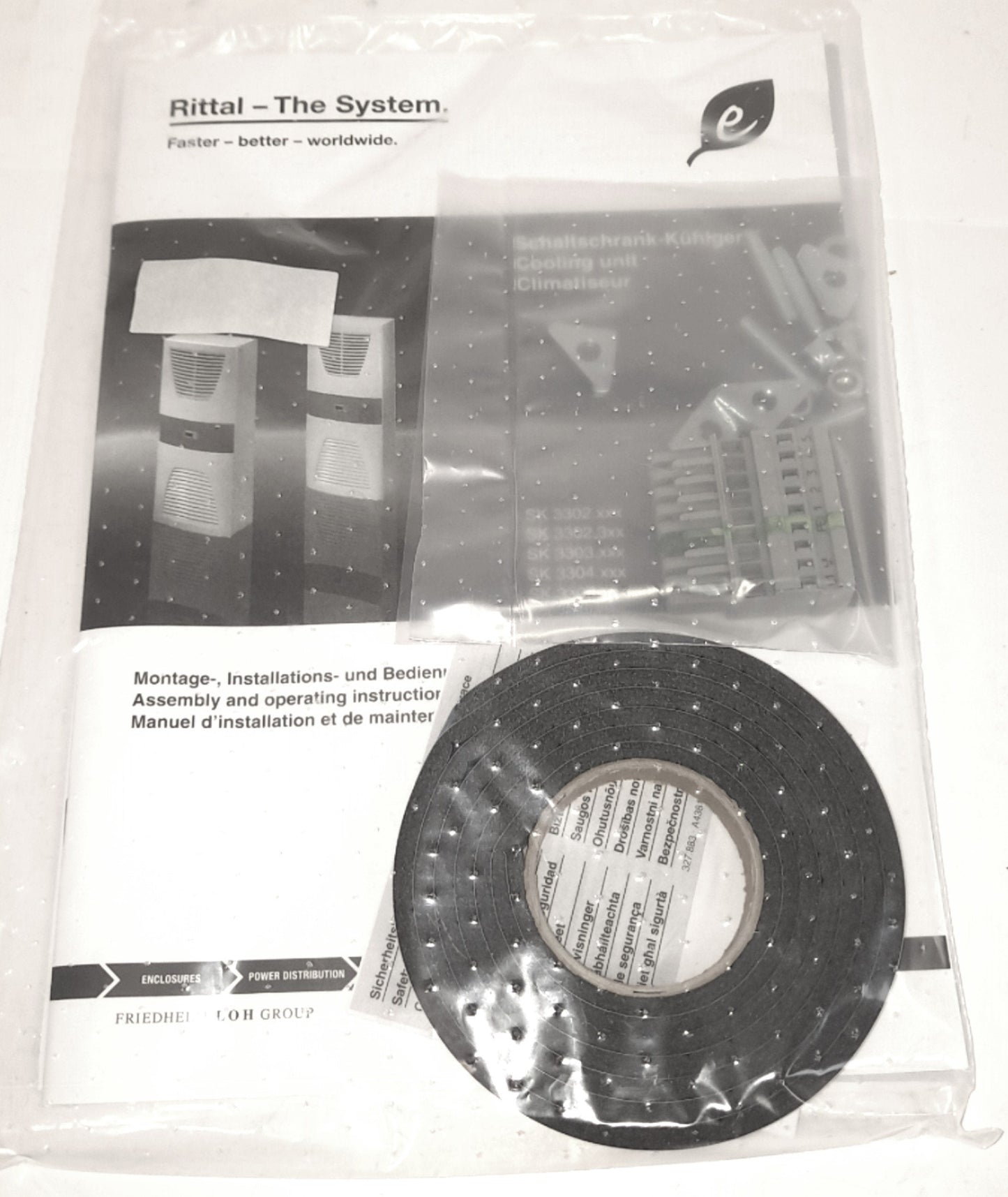 New Rittal SK 3302.300 Top Therm Cooling Unit, 230V, 1.7A Max, 300W, 20-55°C