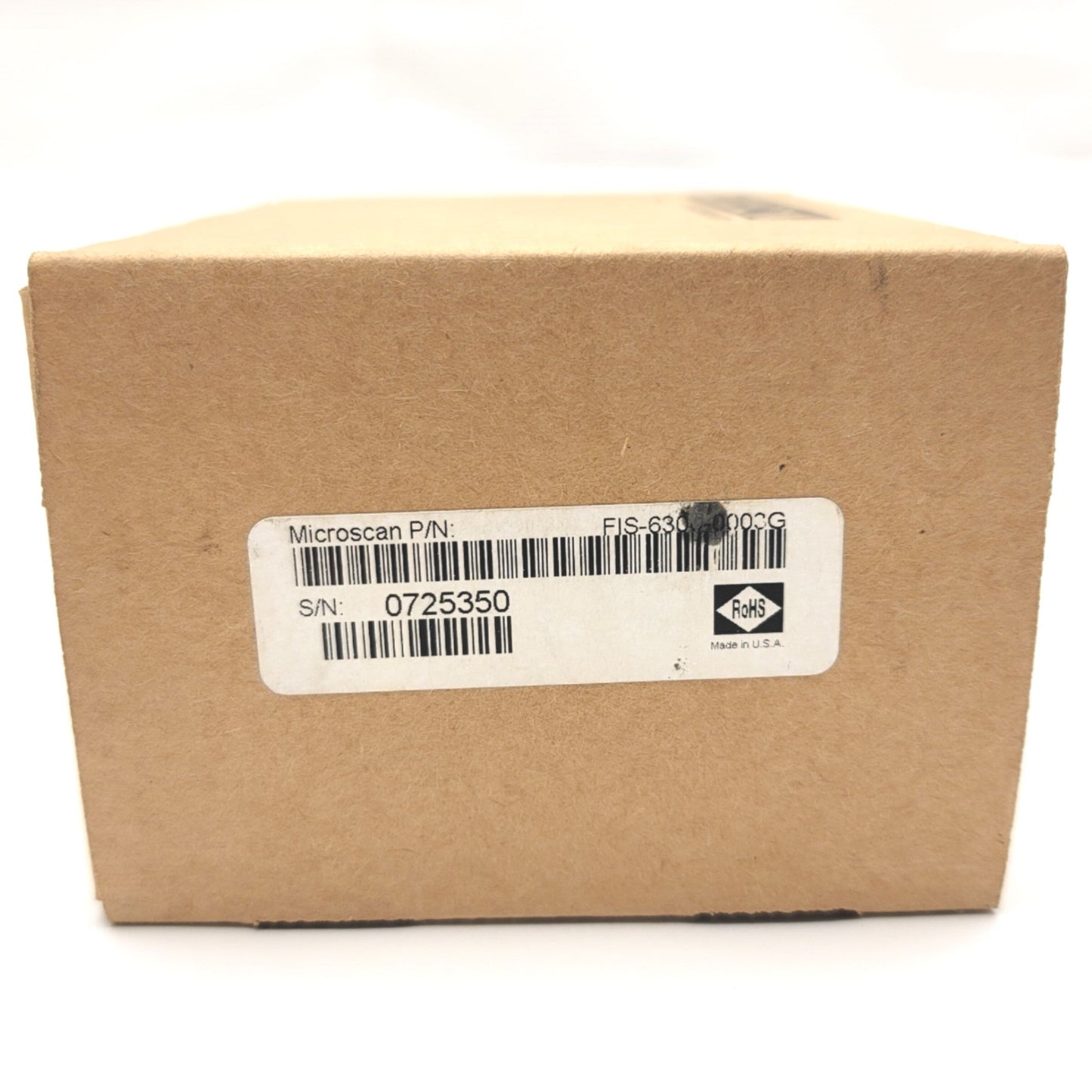 New – Open box Microscan FIS-6300-0003G Quadrus Mini Fixed Barcode Scanner 1D, 2D, 5VDC