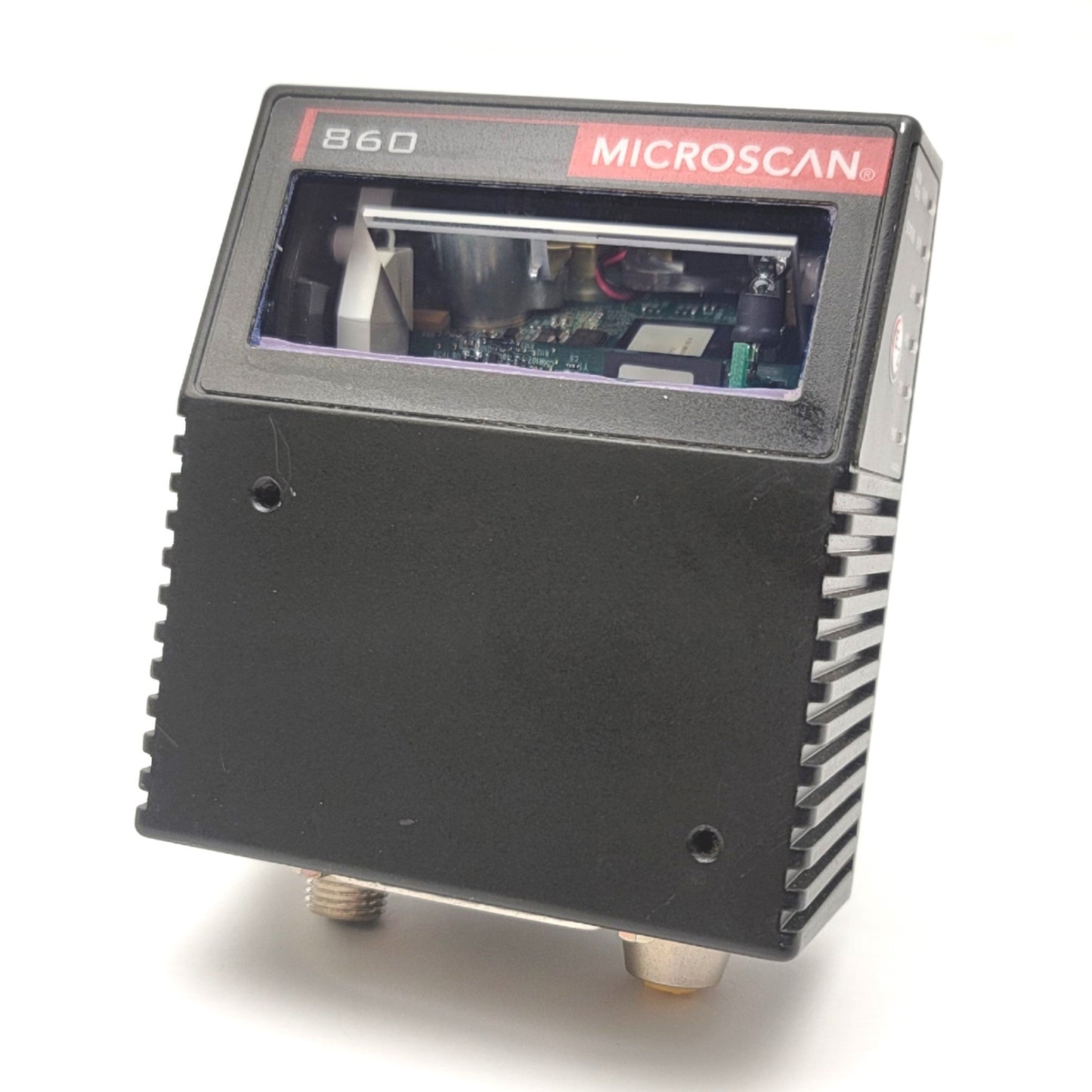 Used Microscan FIS-0860-0002 EZ Industrial Fixed Barcode Scanner 1D, 2D, 10-28VDC